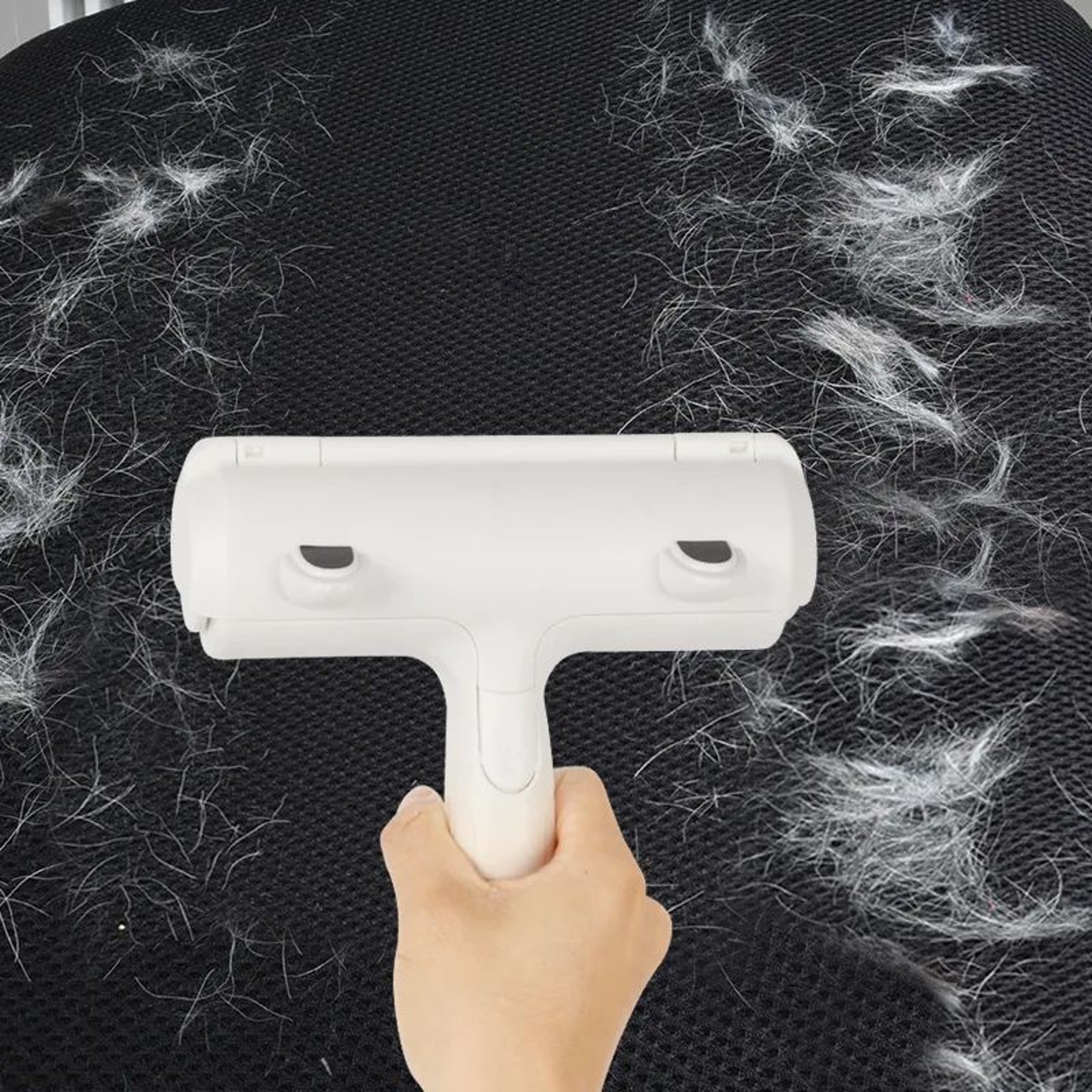 FurFree Reusable Pet Hair Remover Roller For Furniture Carpet  Car Seats 3