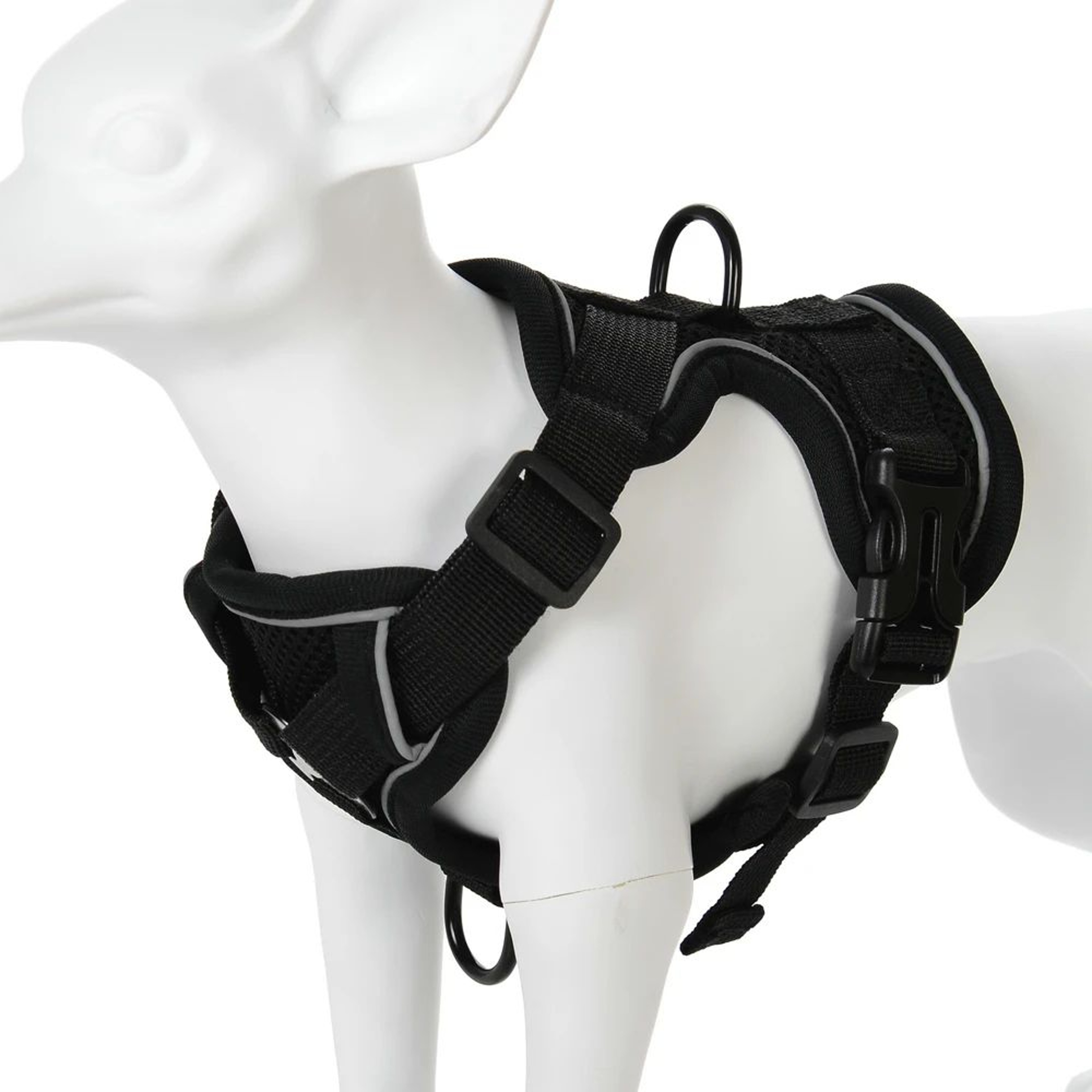 Reflective Breathable Dog Harness  Leash Set For Small Dogs And Cats 4