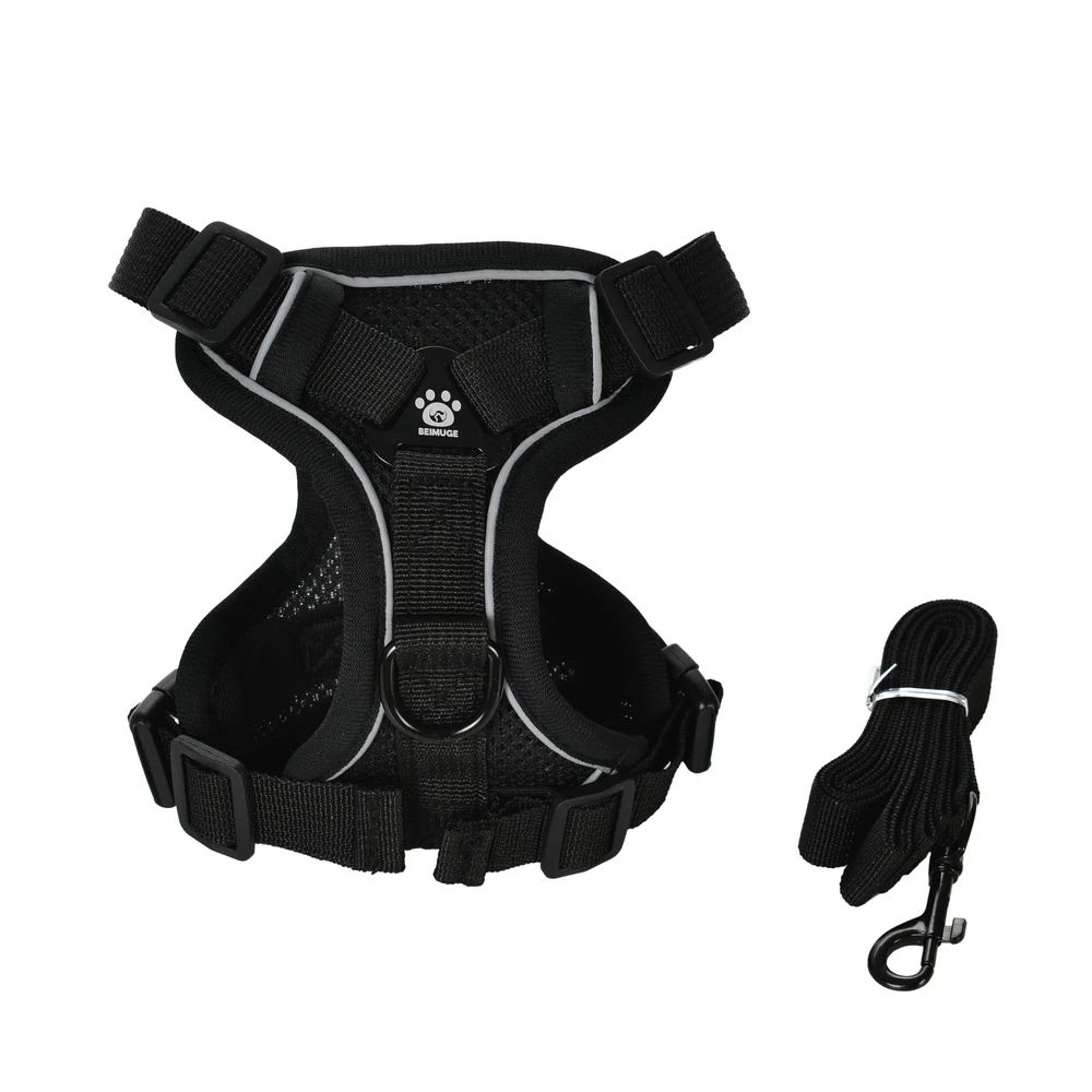 Reflective Breathable Dog Harness  Leash Set For Small Dogs And Cats 6