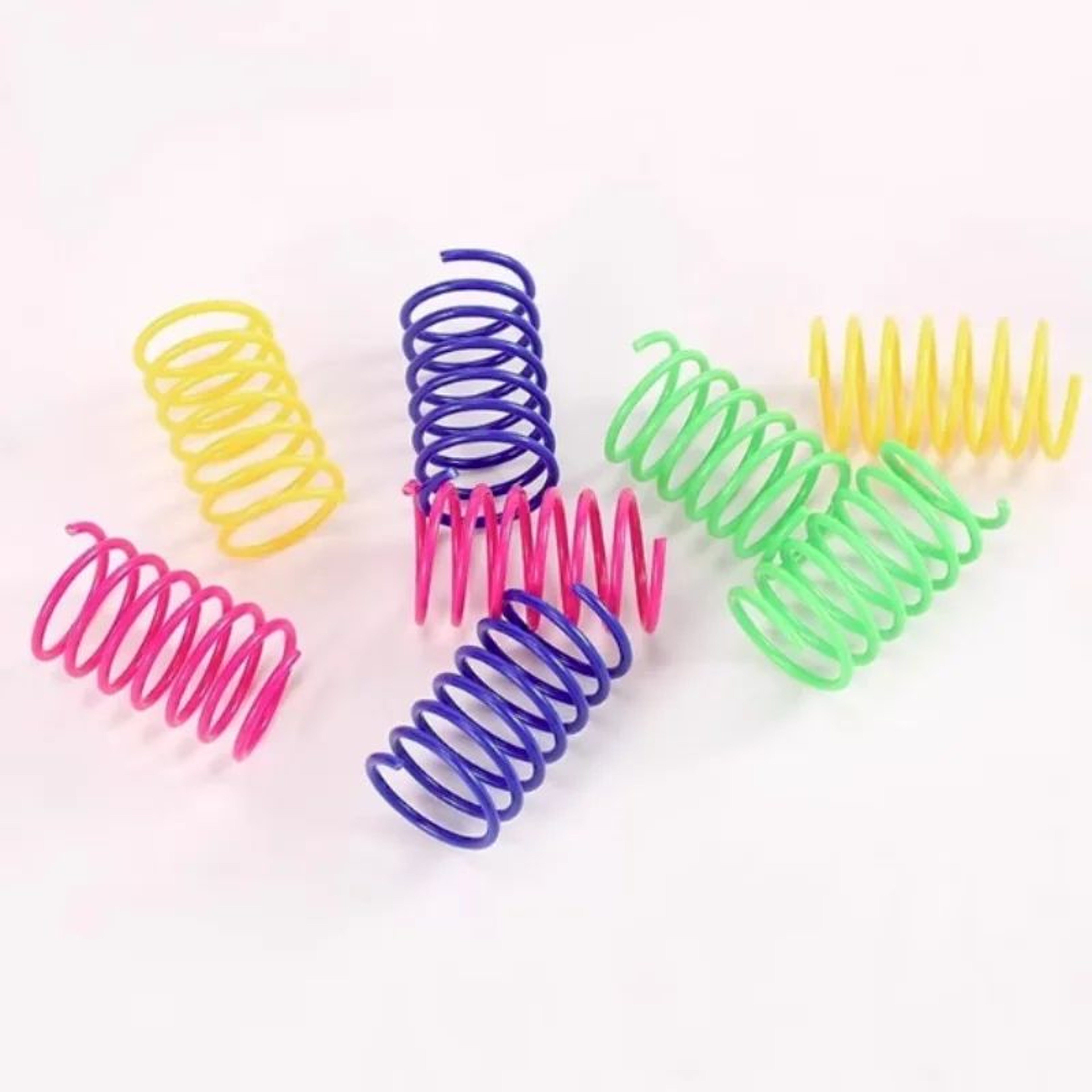 Colorful Cat Spring Toy Set For Indoor Chase And Swat Play 10