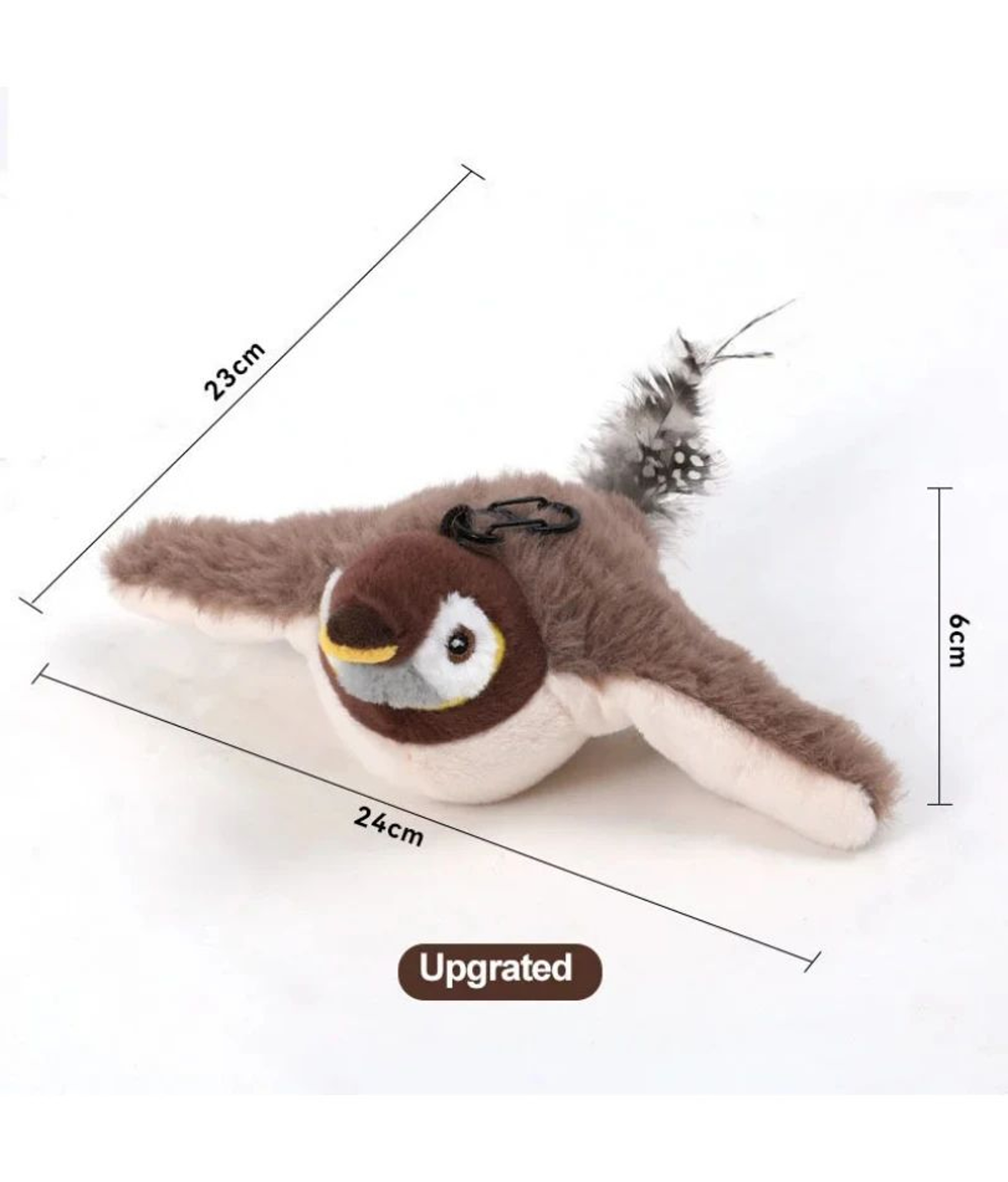 ChirpyWing Rechargeable Flapping Bird Interactive Cat Toy – view 7
