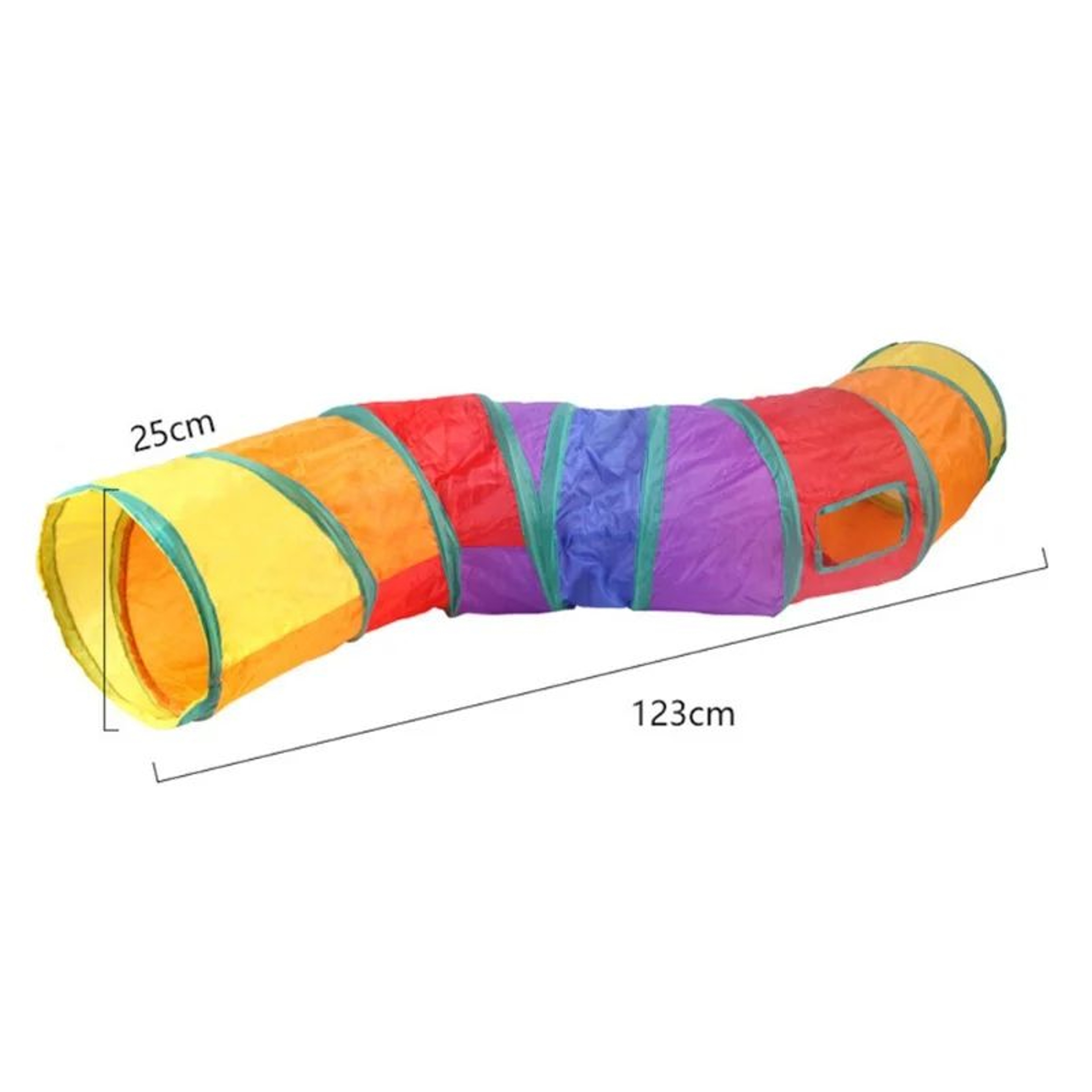 Collapsible Cat Tunnel Toy For Indoor Cats And Kittens 7