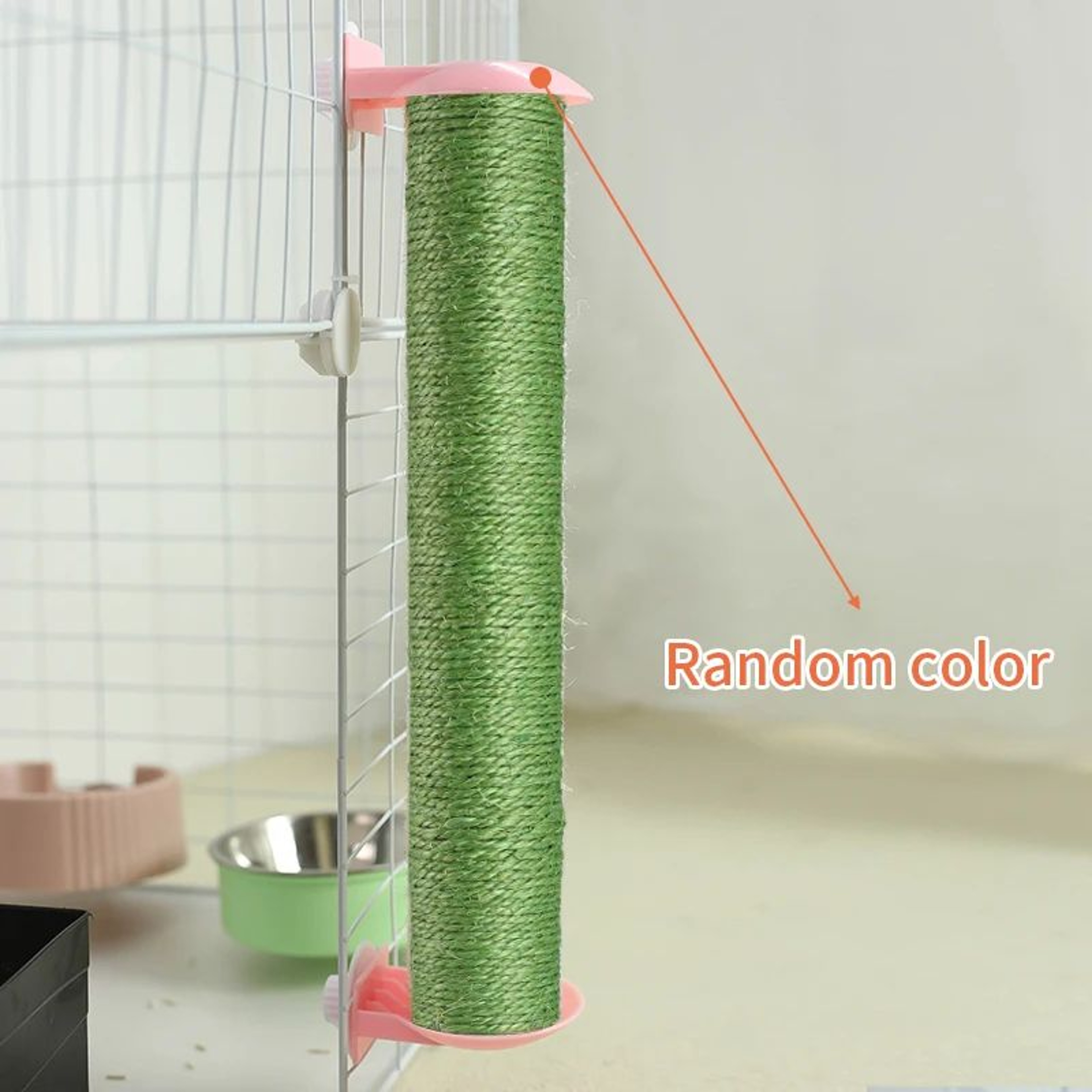 Cat Scratching Post Replacement With Natural Sisal And M8 Screw Fit 10