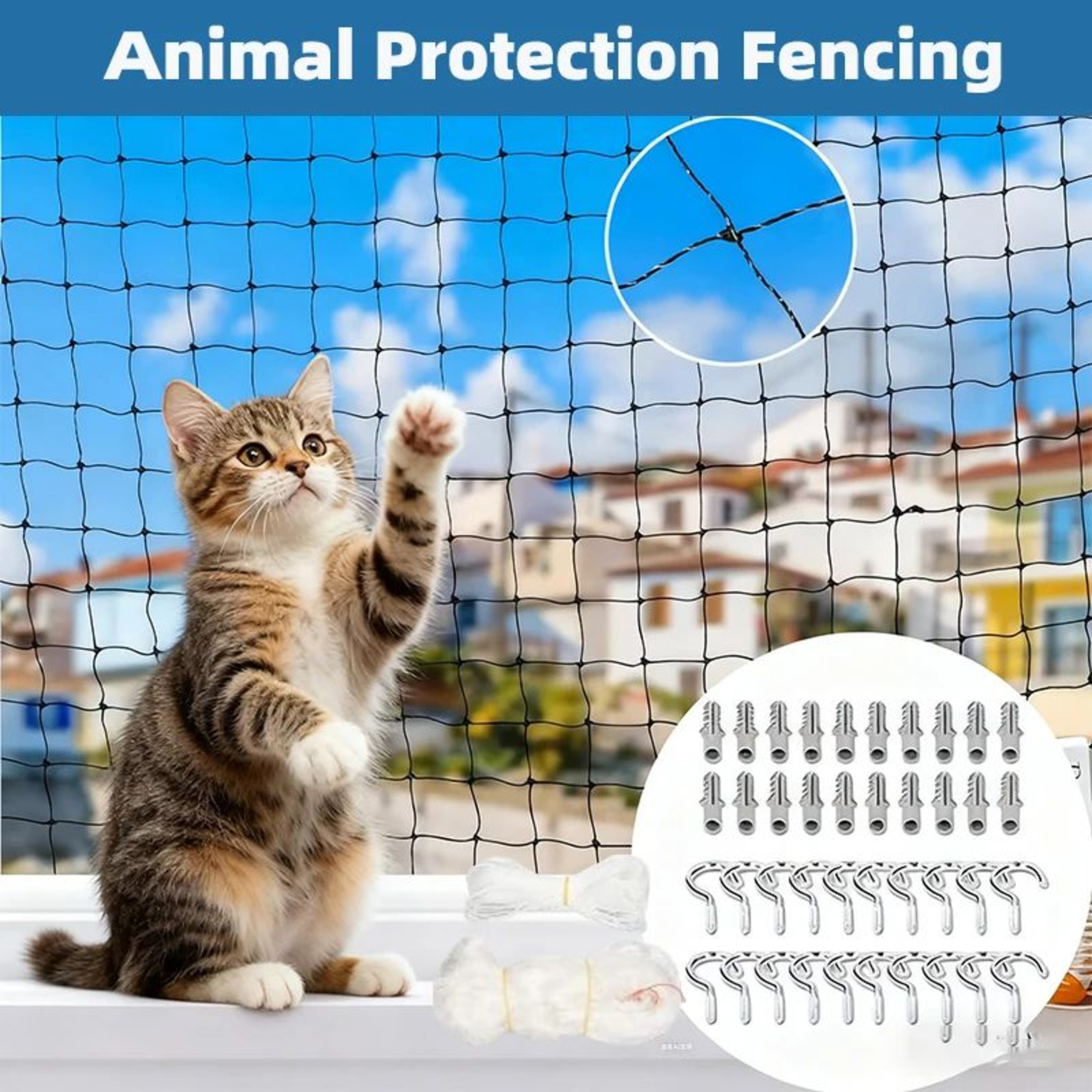 SecureView Balcony Pet Safety Net 1
