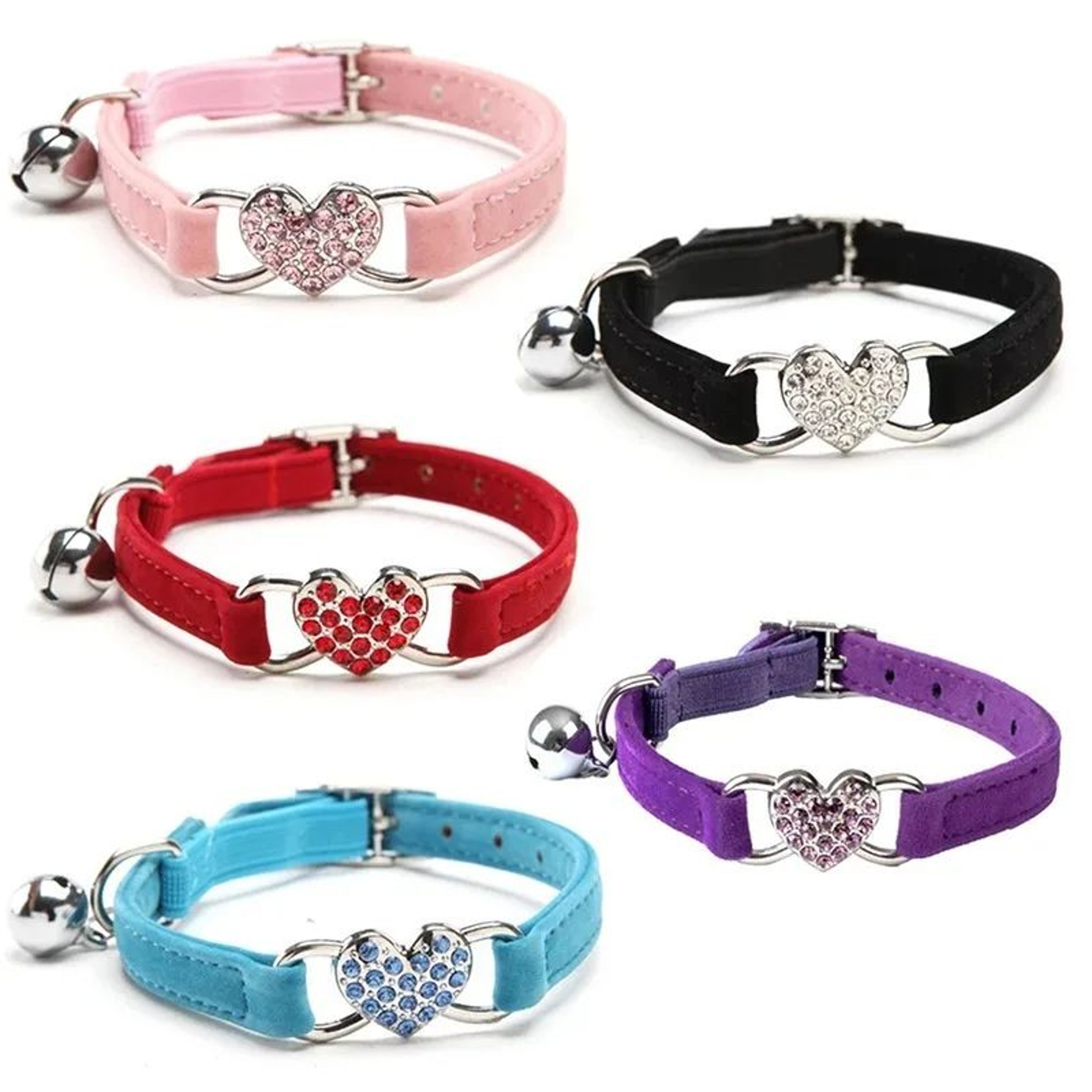 SafeBell Breakaway Cat Collar With Bell For Kittens  Small Pets 2