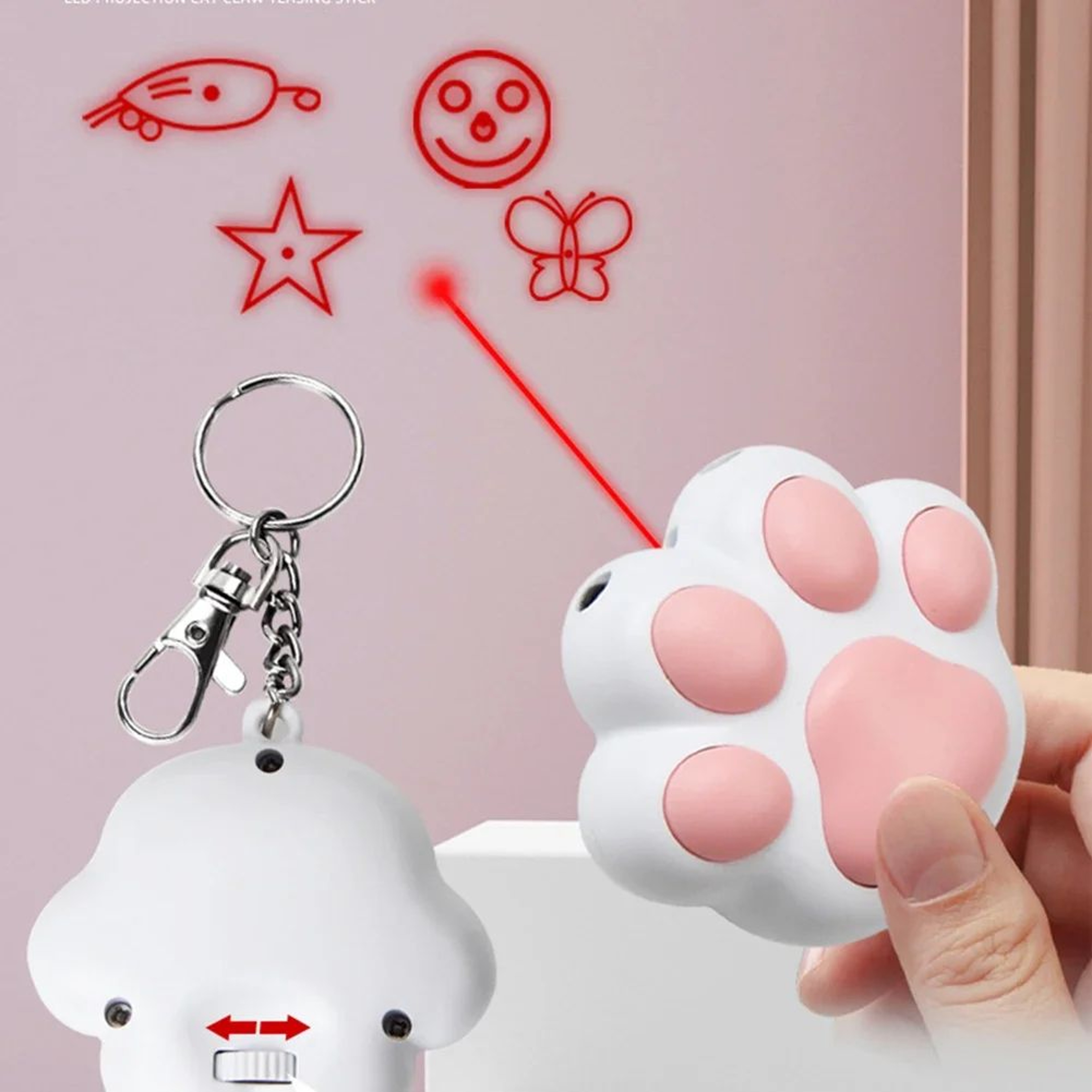 Interactive USB Rechargeable Cat Laser Toy Ball 1