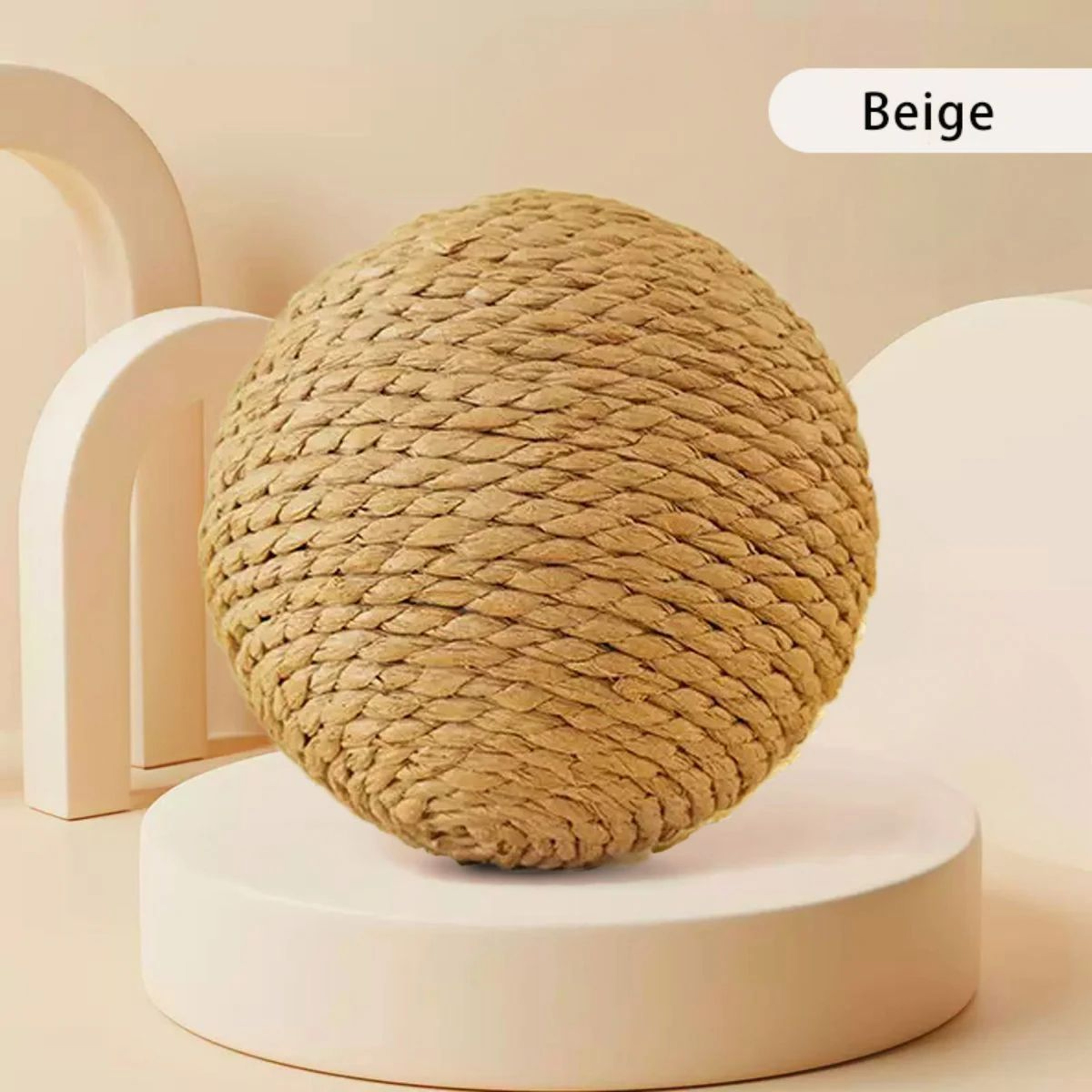 Interactive Sisal Cat Scratching Ball For Teeth Cleaning  Play 6