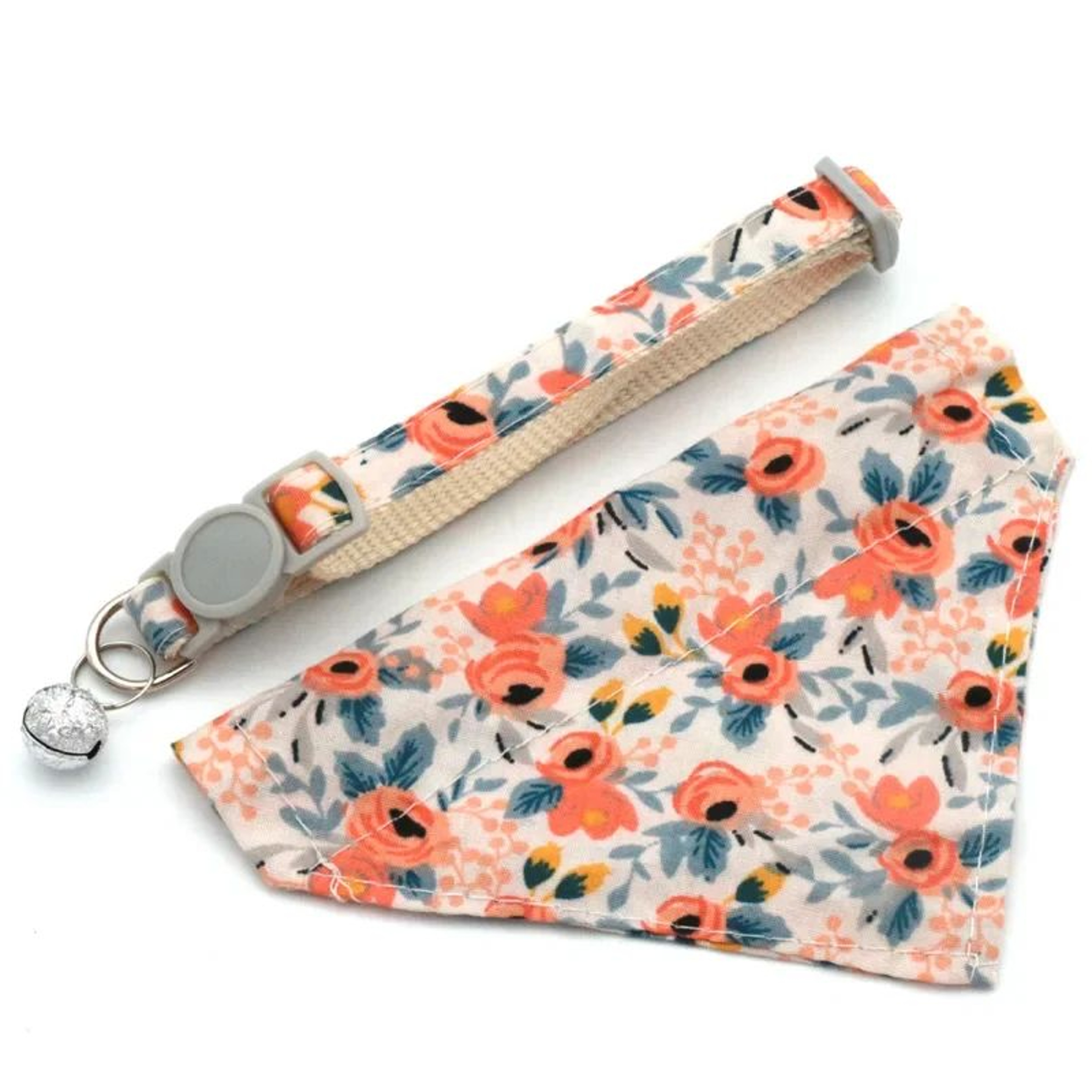 PetalCharm Daisy Bandana Collar For Small Dogs  Cats 5