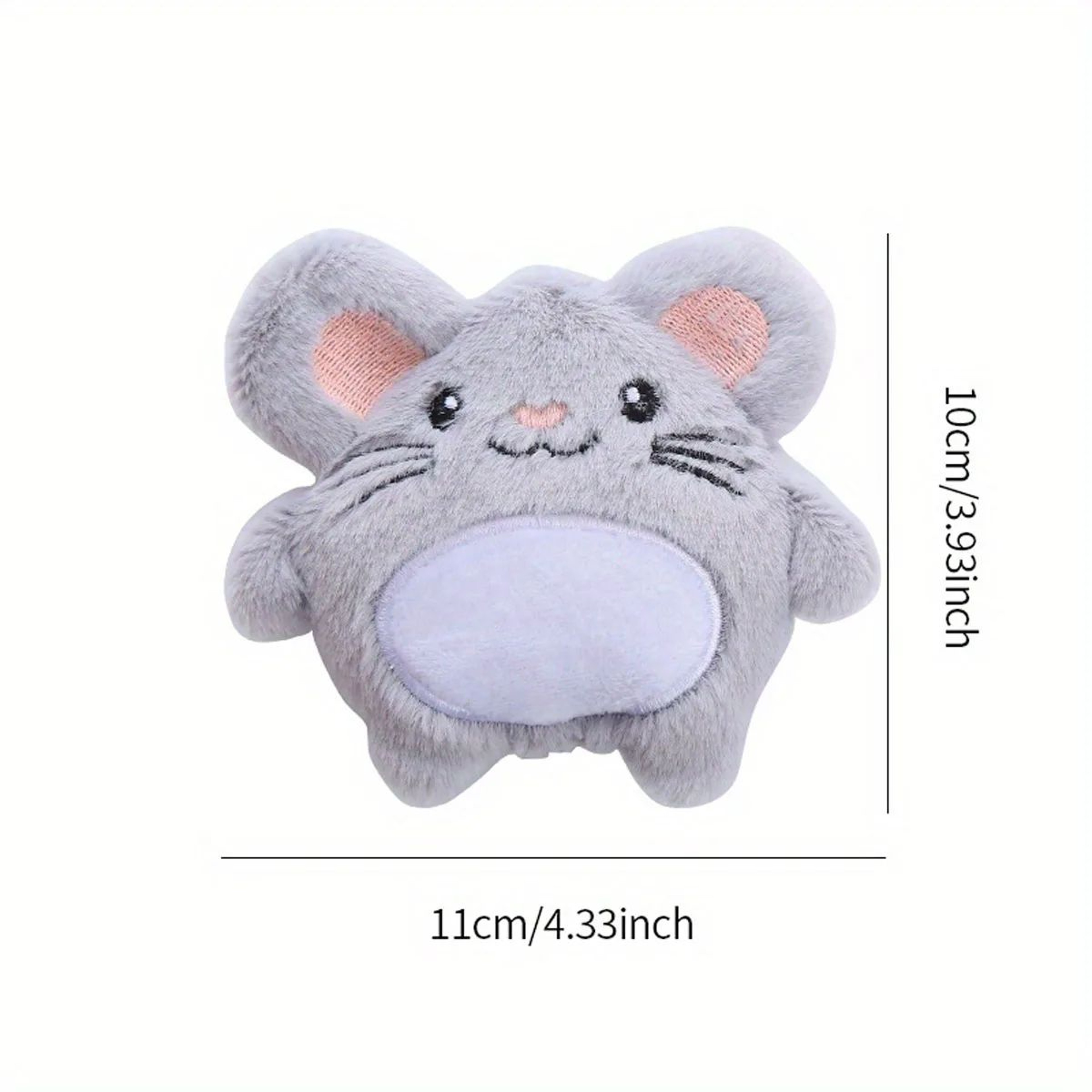 Plush Mouse Rabbit Interactive Cat Toy 7