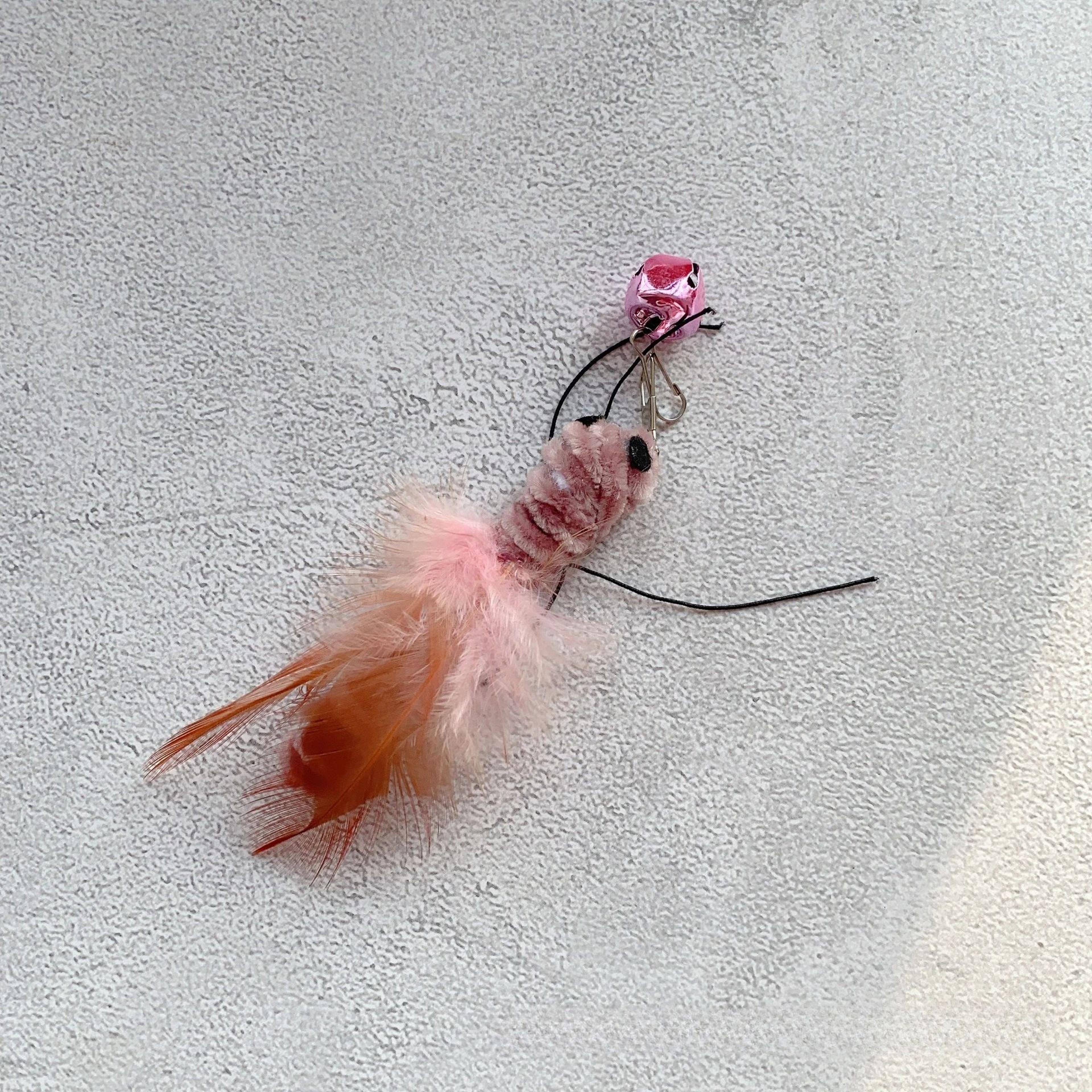 Interactive Bug Hunt Replacement Lures For Cat Wand Toys  Plush Cat Teaser Refill Interactive Cat T 1