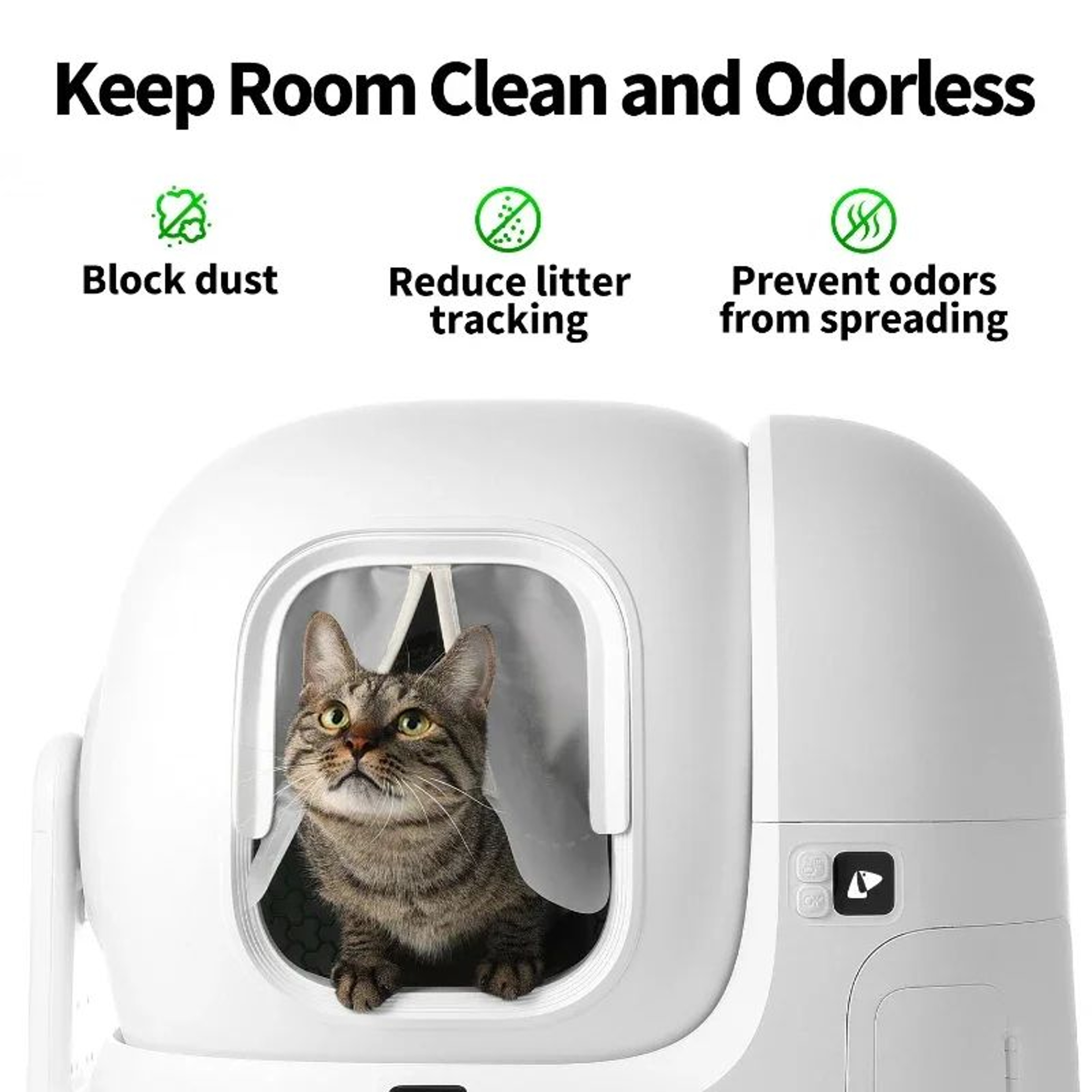 PETKIT Magnetic Dustproof Curtain 20 For Pura Max  Max Pro Smart Litter Boxes 2