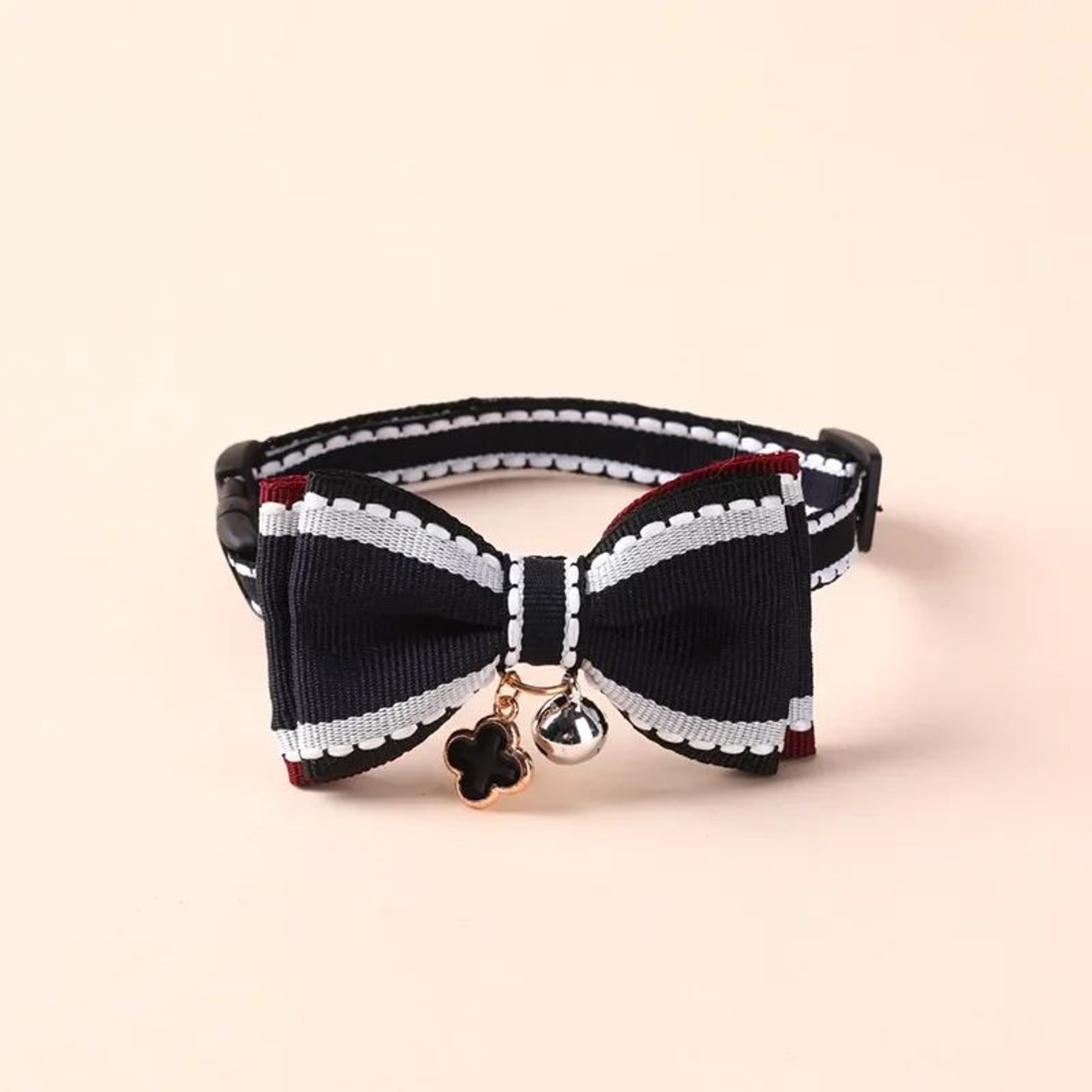 Pet Charm Bow Bell Collar For Cats  Small Dogs 7