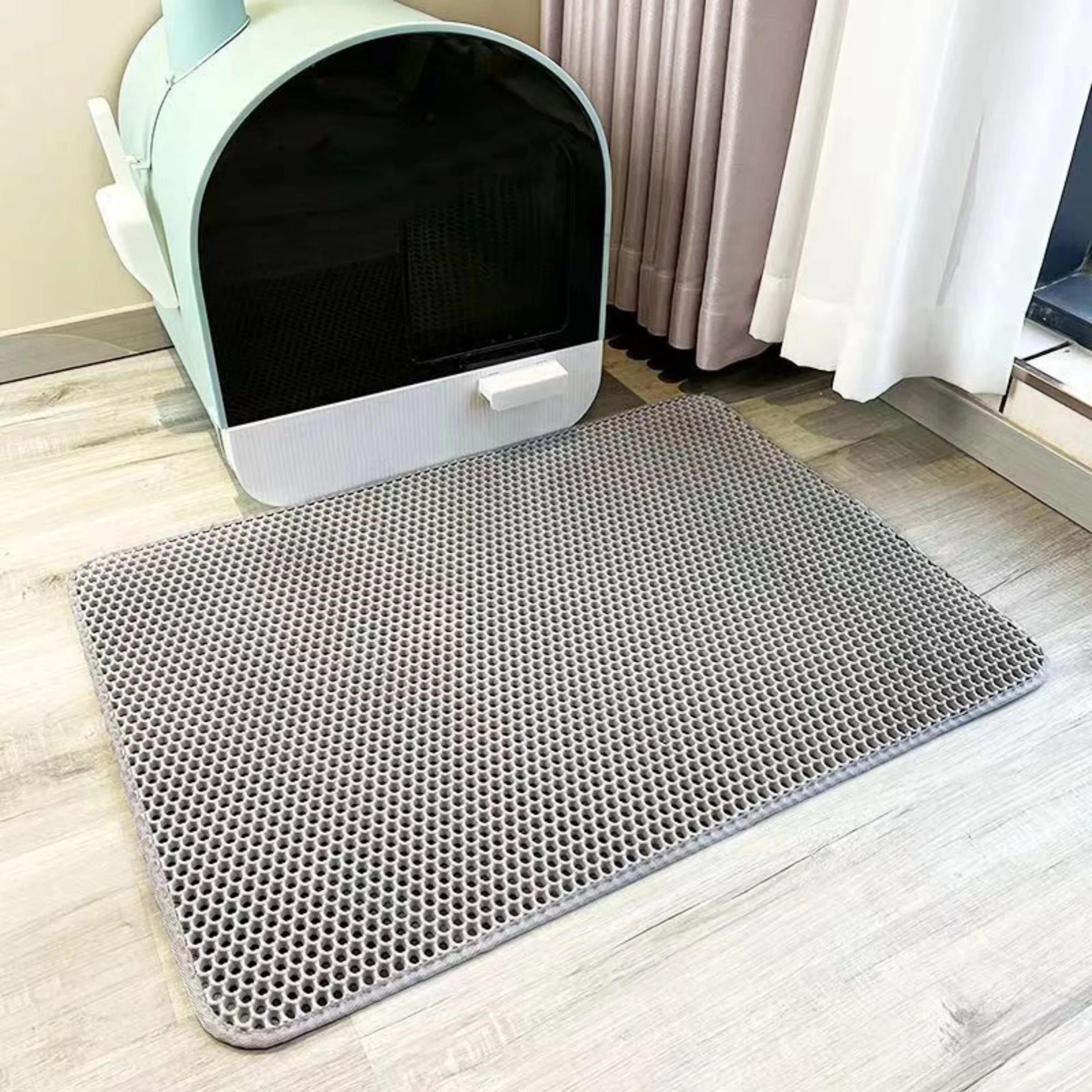Cat Litter Trapper Mat  Waterproof DoubleLayer Litter Catching Pad 7