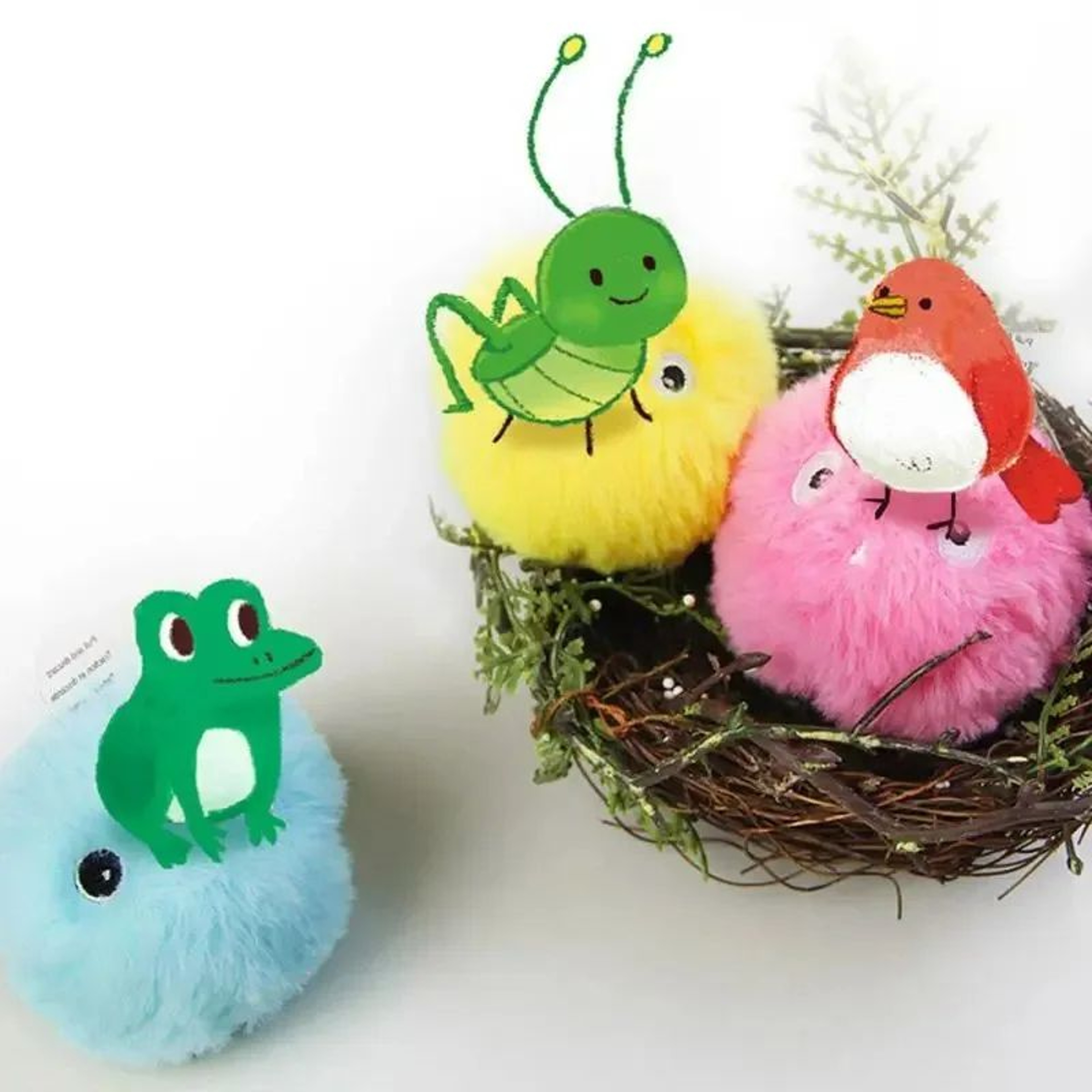 ChirpPlay Interactive Sound Ball For Cats  Plush Cat Toy Ball With Realistic Bird  Cricket Sounds 2