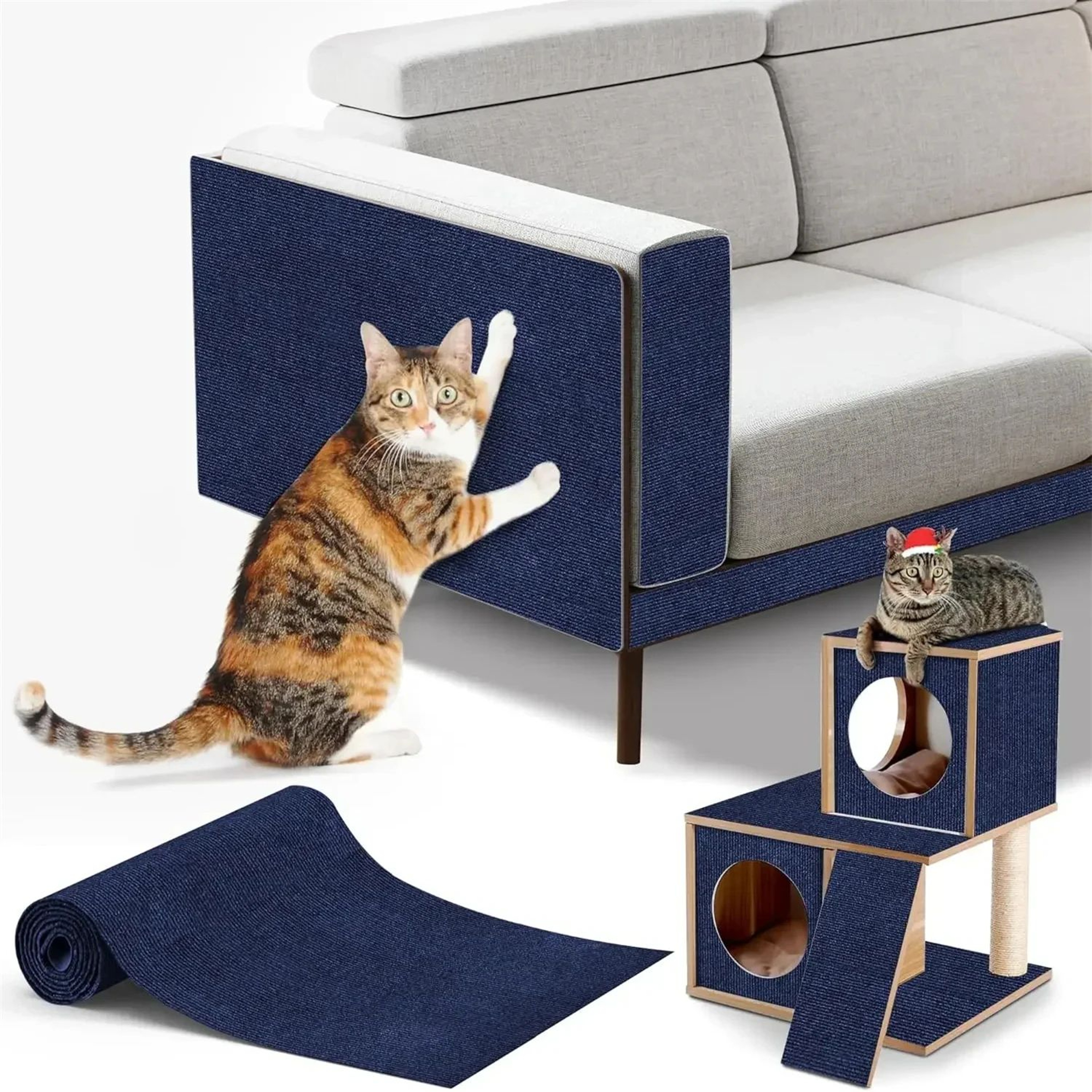 ScratchGuard DIY Cat Scratcher Sofa Protector Mat 6