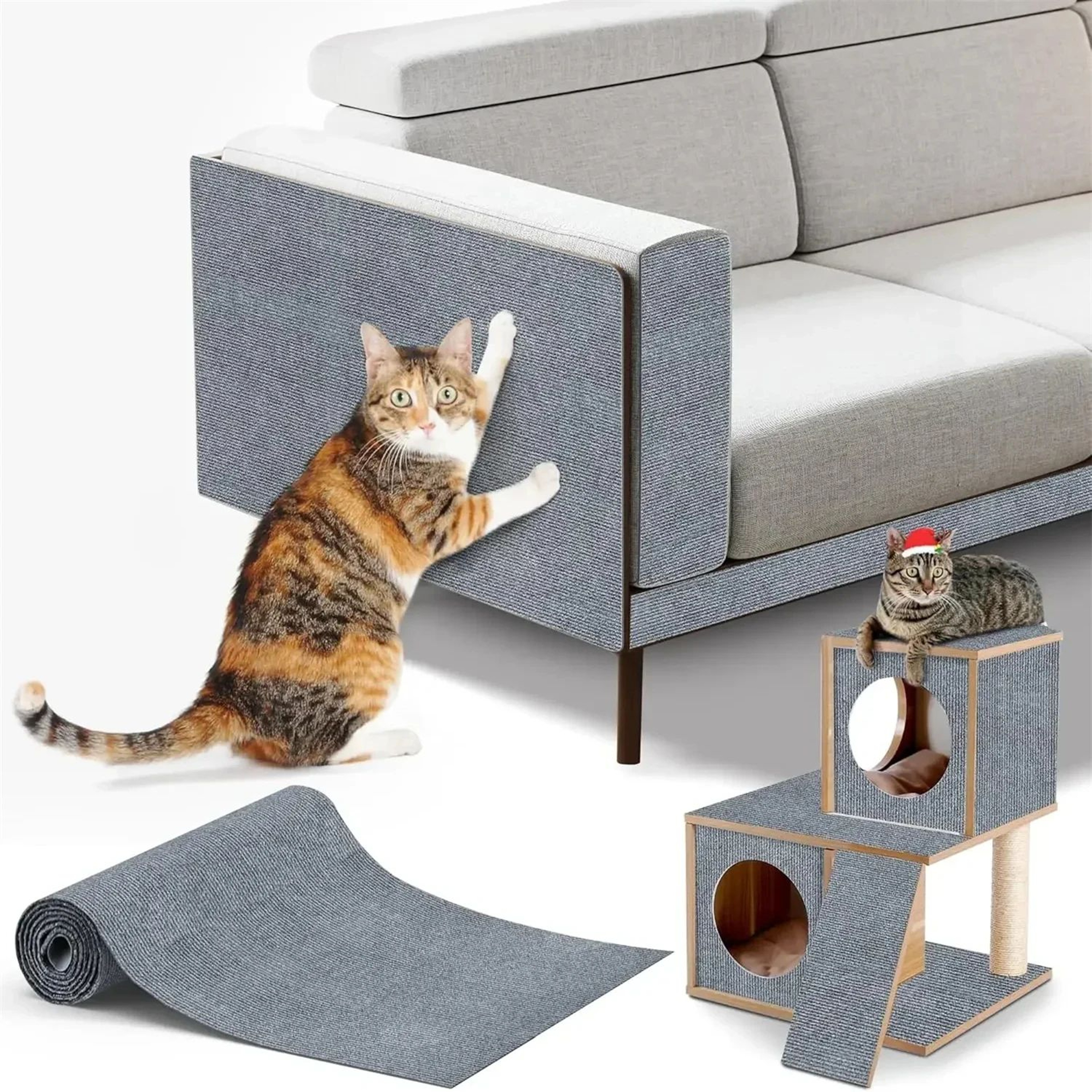 ScratchGuard DIY Cat Scratcher Sofa Protector Mat 9