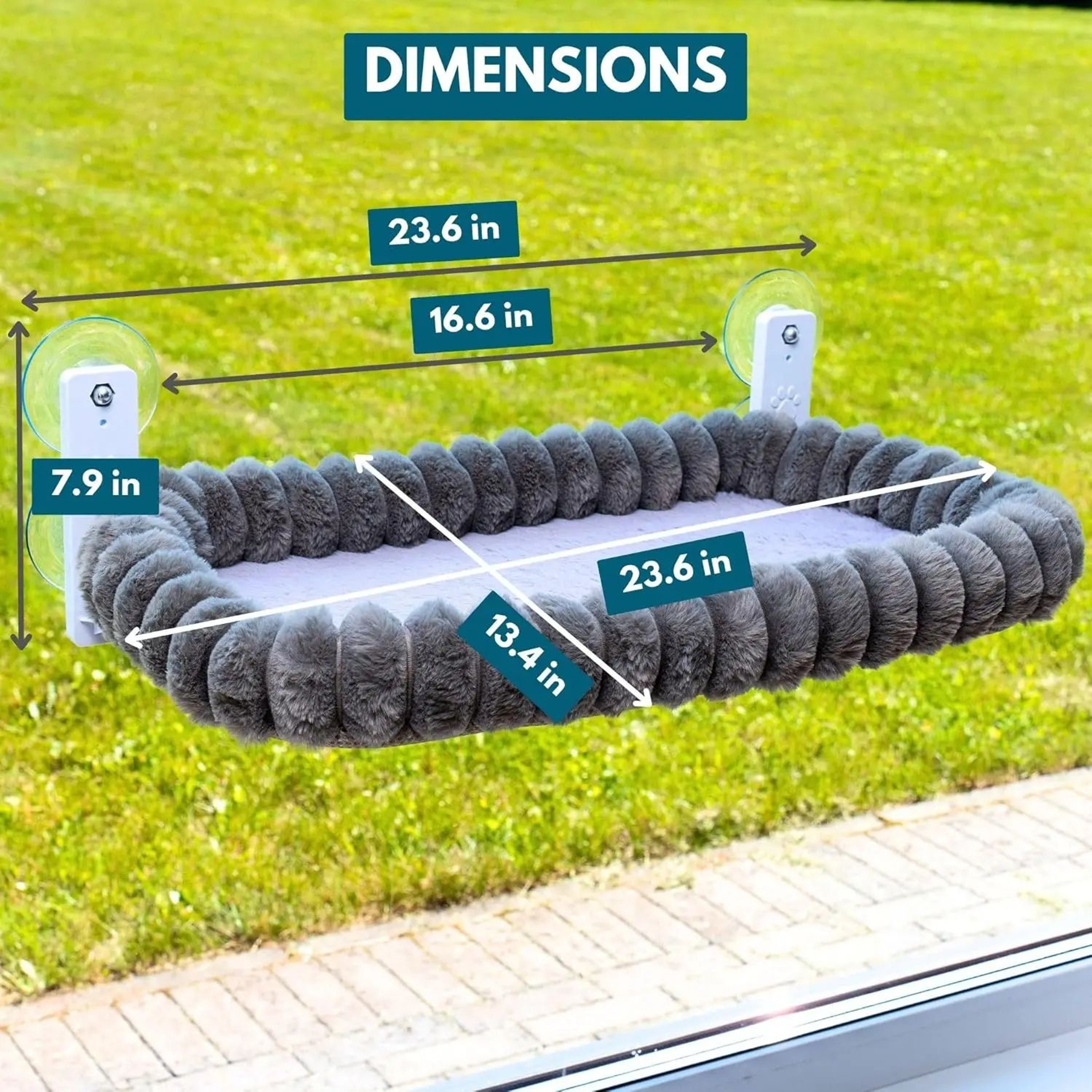 SunView Foldable Cat Window Hammock Bed – view 9