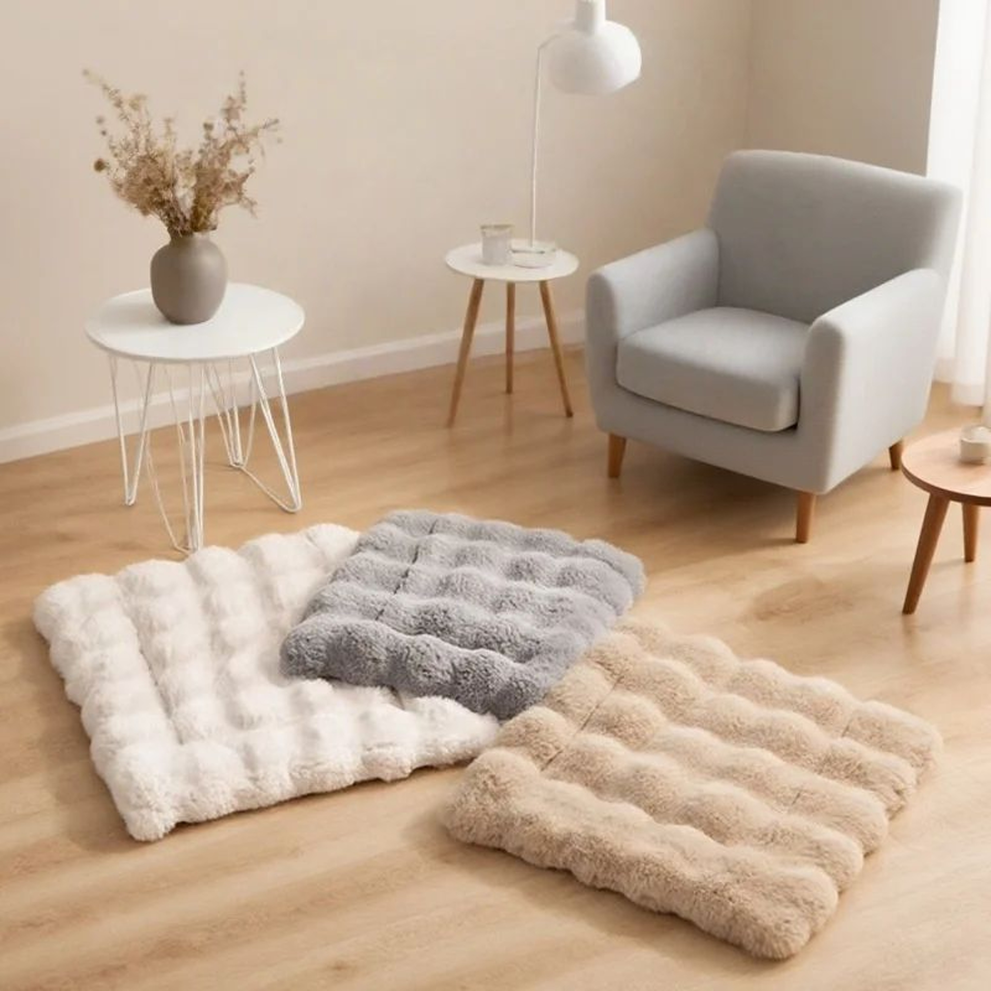 Cozy Plush Pet Sleeping Mat  Soft AllSeason Cat  Dog Bed Pad 3