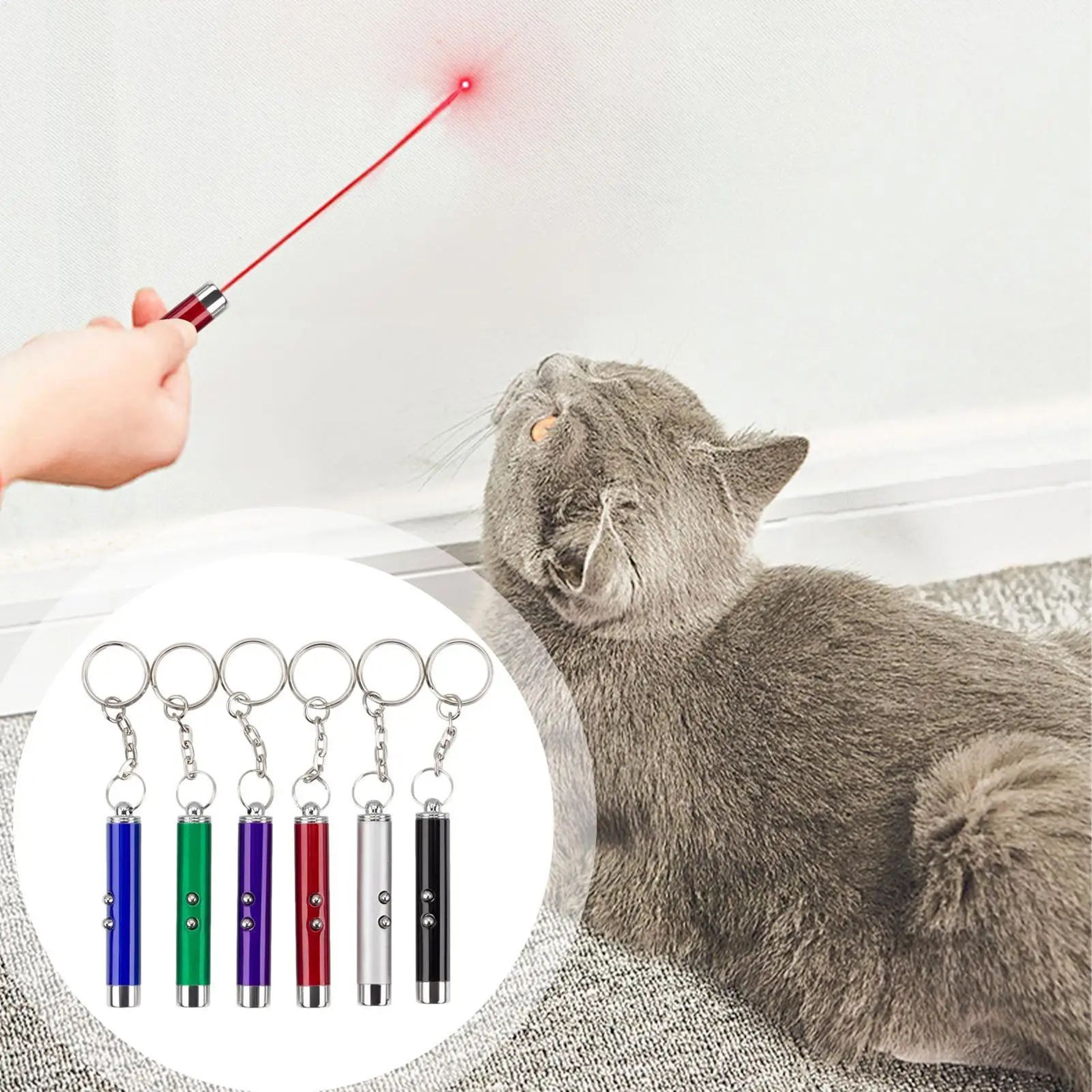 Cat Laser Pointer Toy For Interactive Indoor Play 5