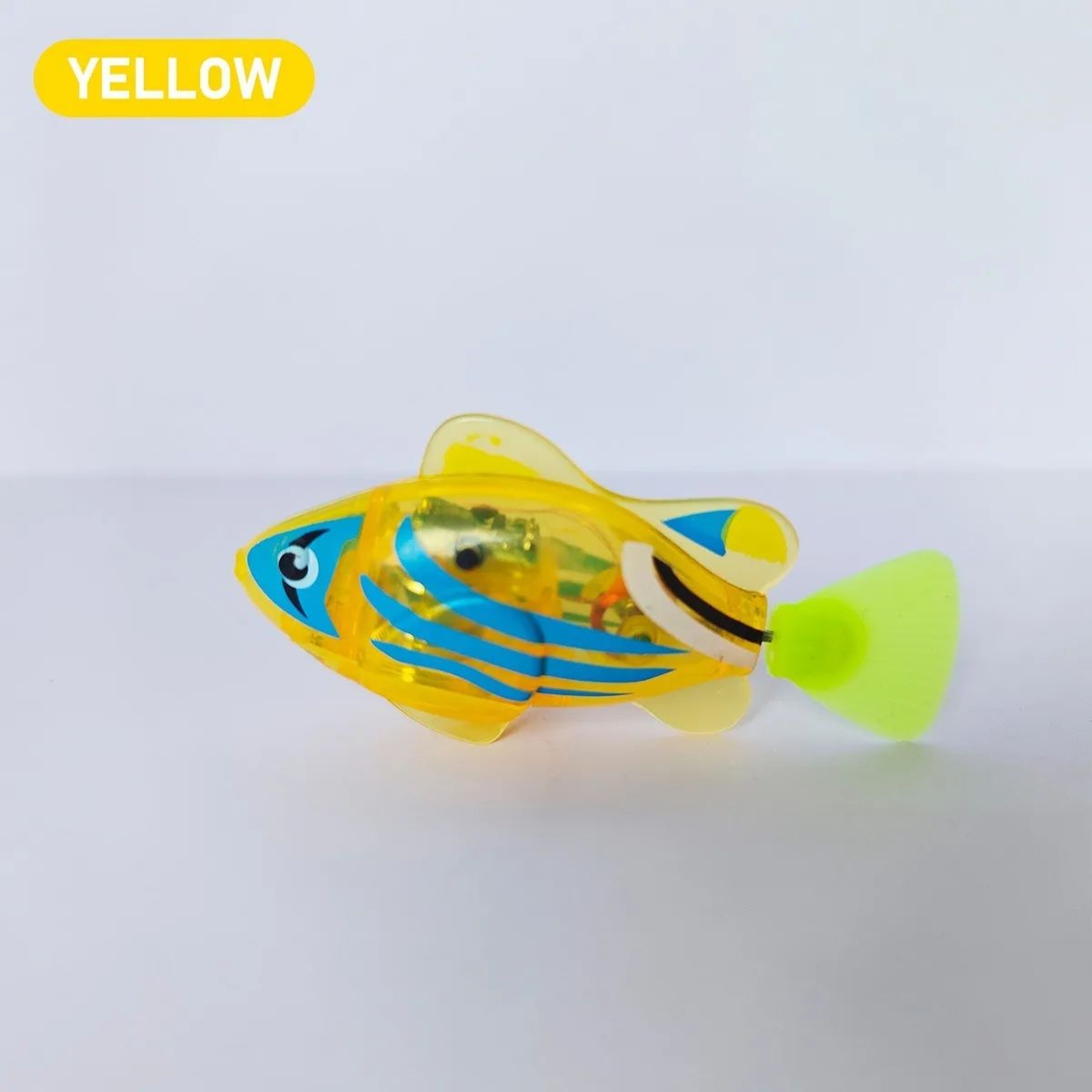 Interactive LED Robot Fish Cat Toy  Motion Activated Cat Hunting Toy For Indoor Cats 6