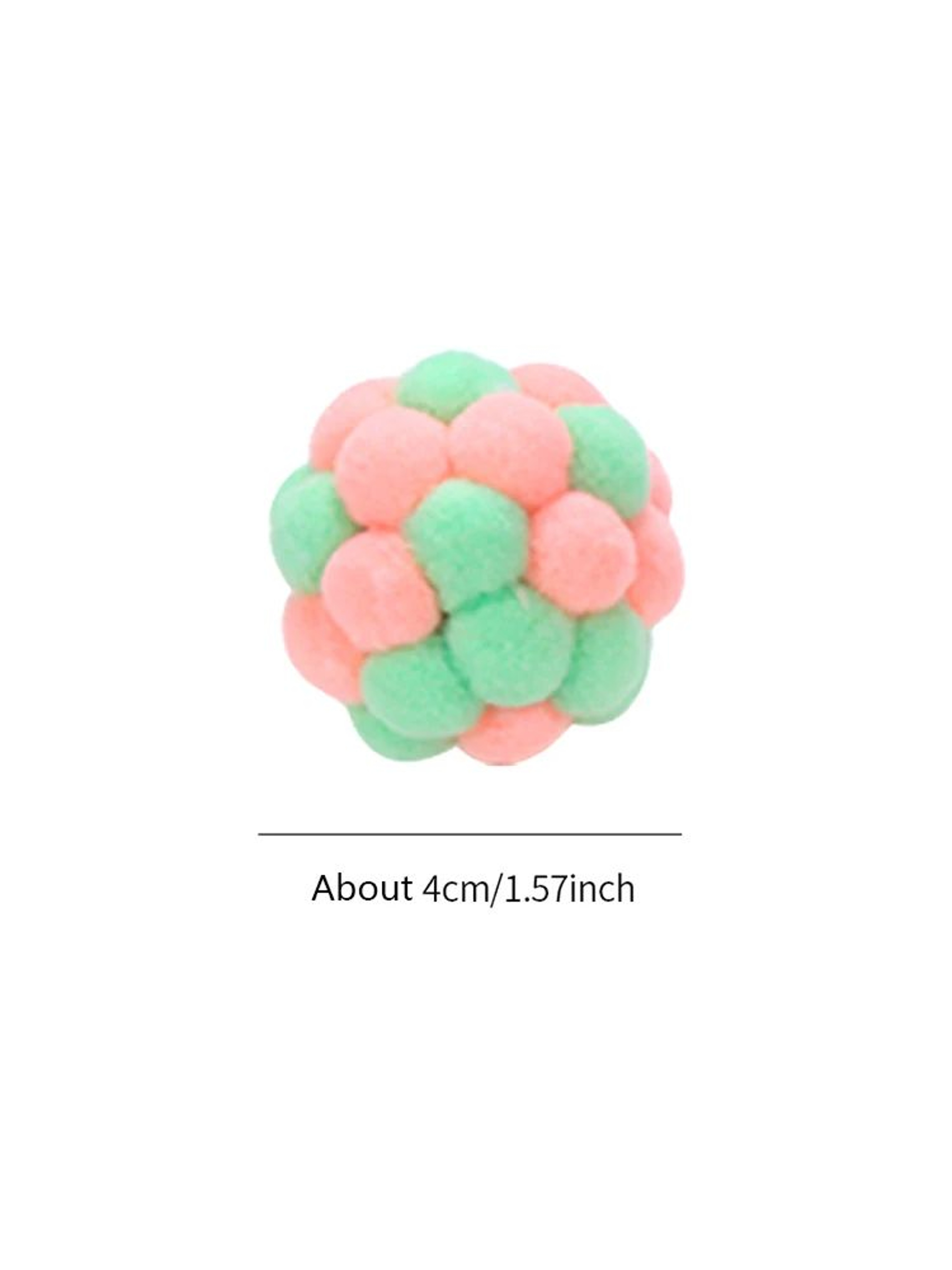 Colorful Bell Ball Interactive Cat Toy 10