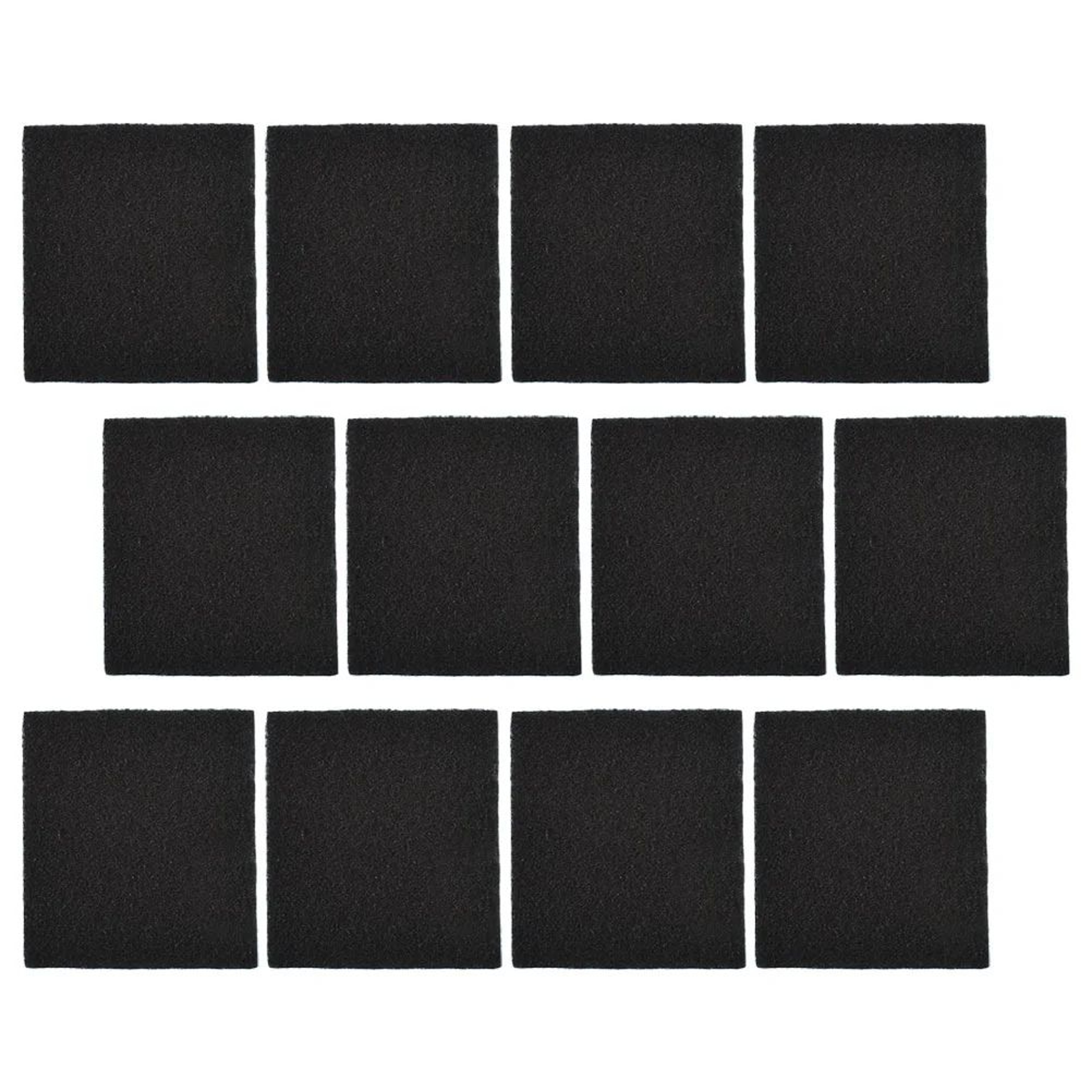 12Pack Activated Carbon Cat Litter Box Filter Pads For Odor Control 1