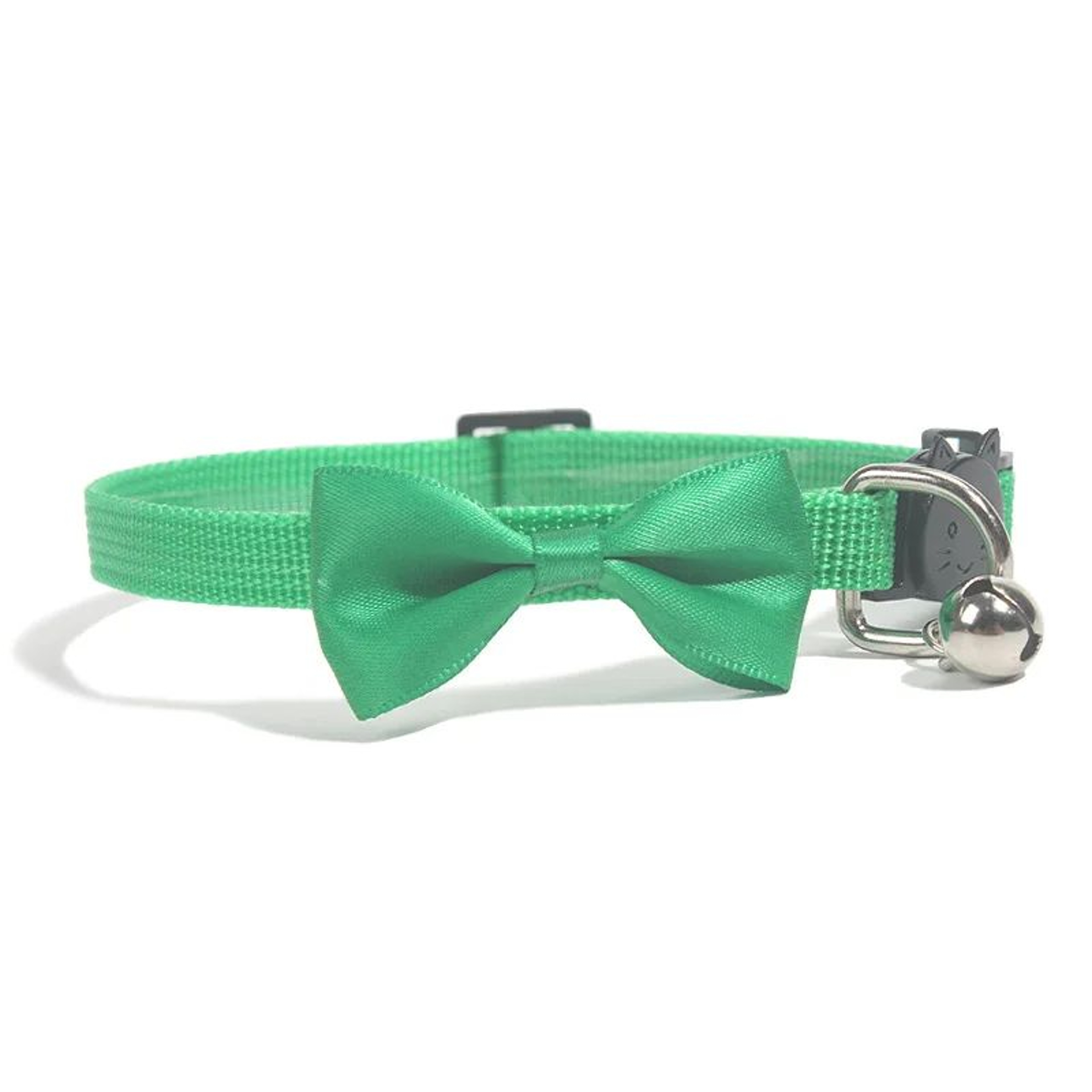 Elegant Bow Bell Adjustable Cat Collar  Cute Cat Collar With Bell For Stylish Pets 4