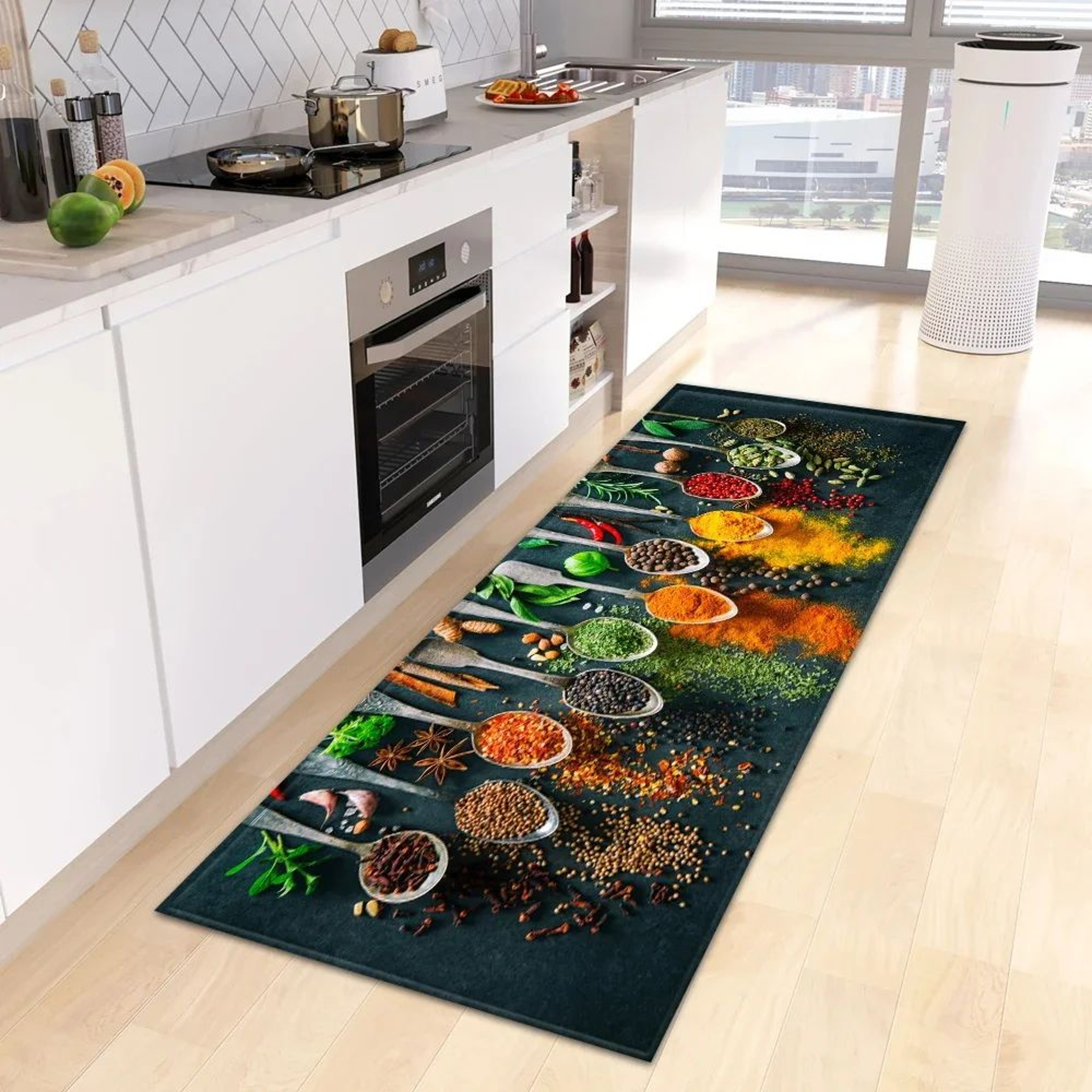 ComfortGuard Waterproof NonSlip Kitchen Floor Mat  Entryway Runner Rug 3