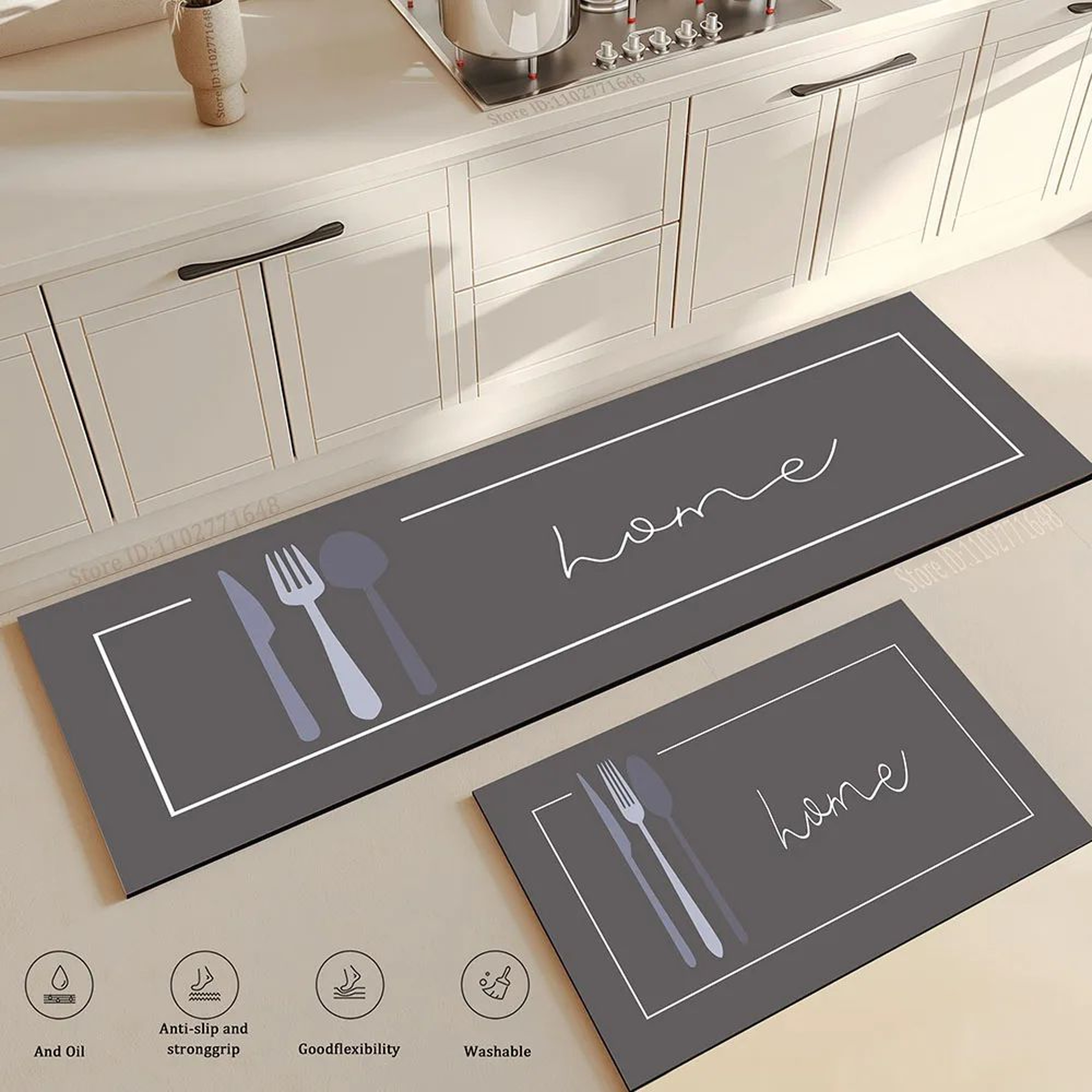 ComfortGuard AntiFatigue Kitchen Runner Mat 1