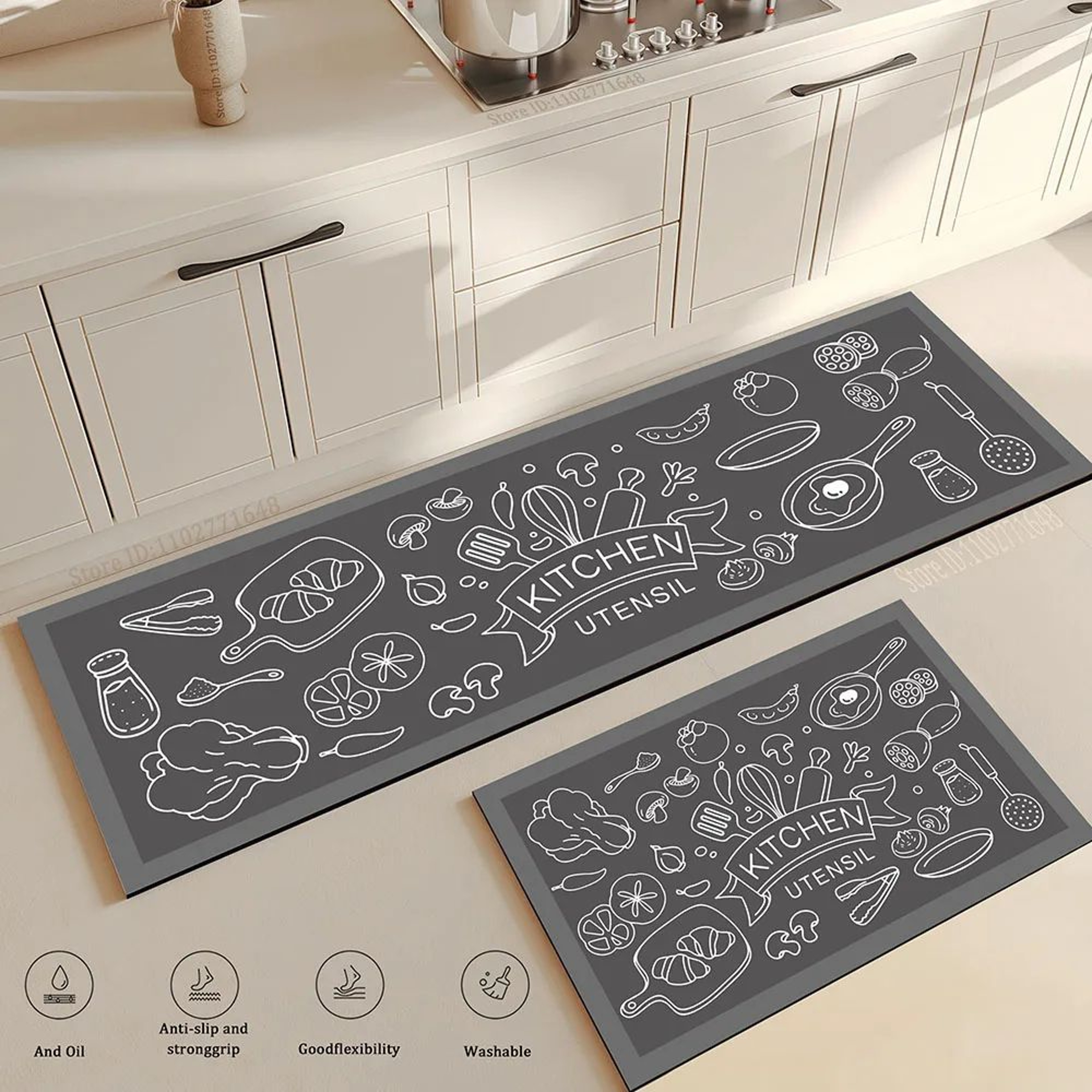 ComfortGuard AntiFatigue Kitchen Runner Mat 2