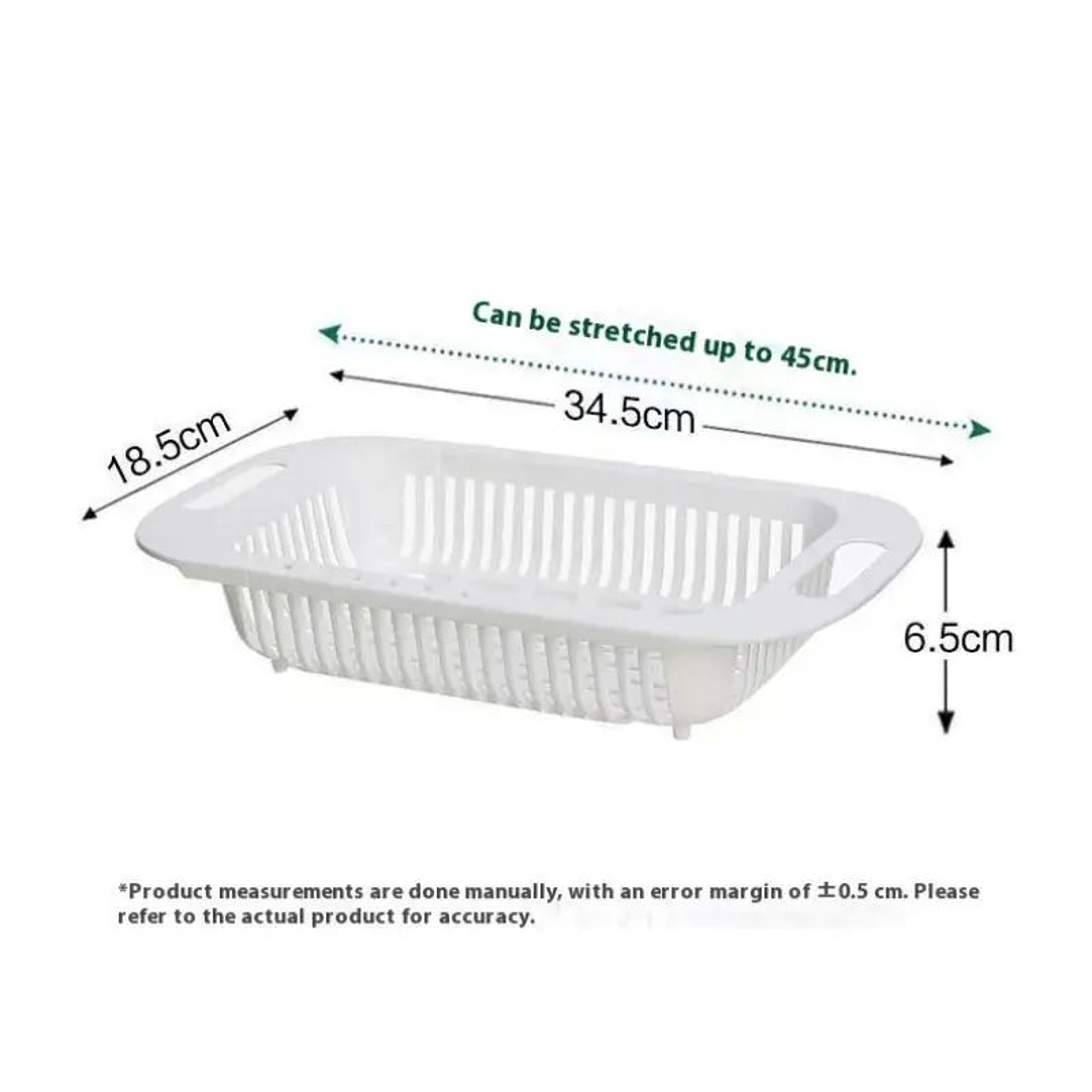 Expandable Sink Drain Basket  Dish Drying Organizer 5