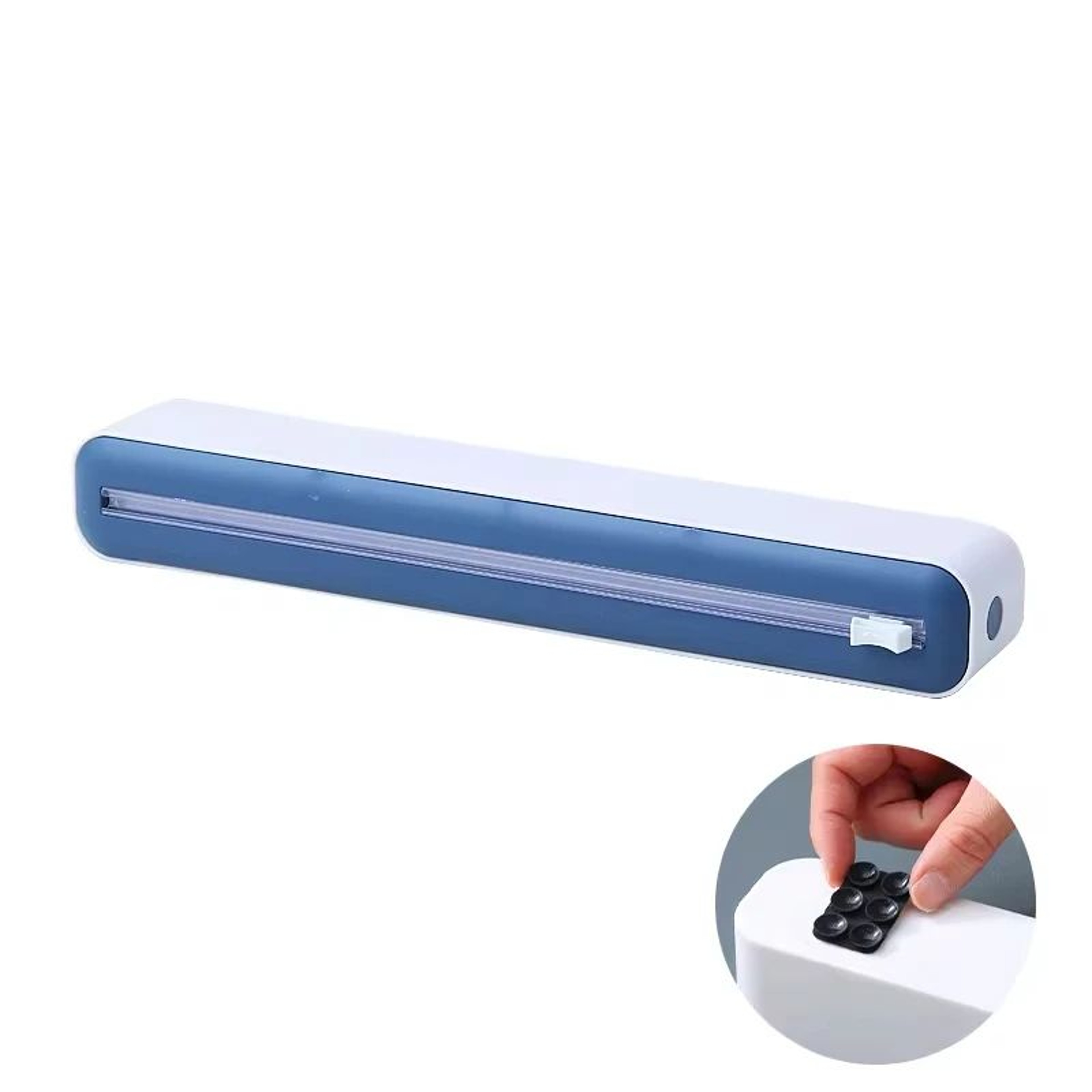 SmartCut 2in1 Plastic Wrap Dispenser  Foil Cutter Storage Box 12