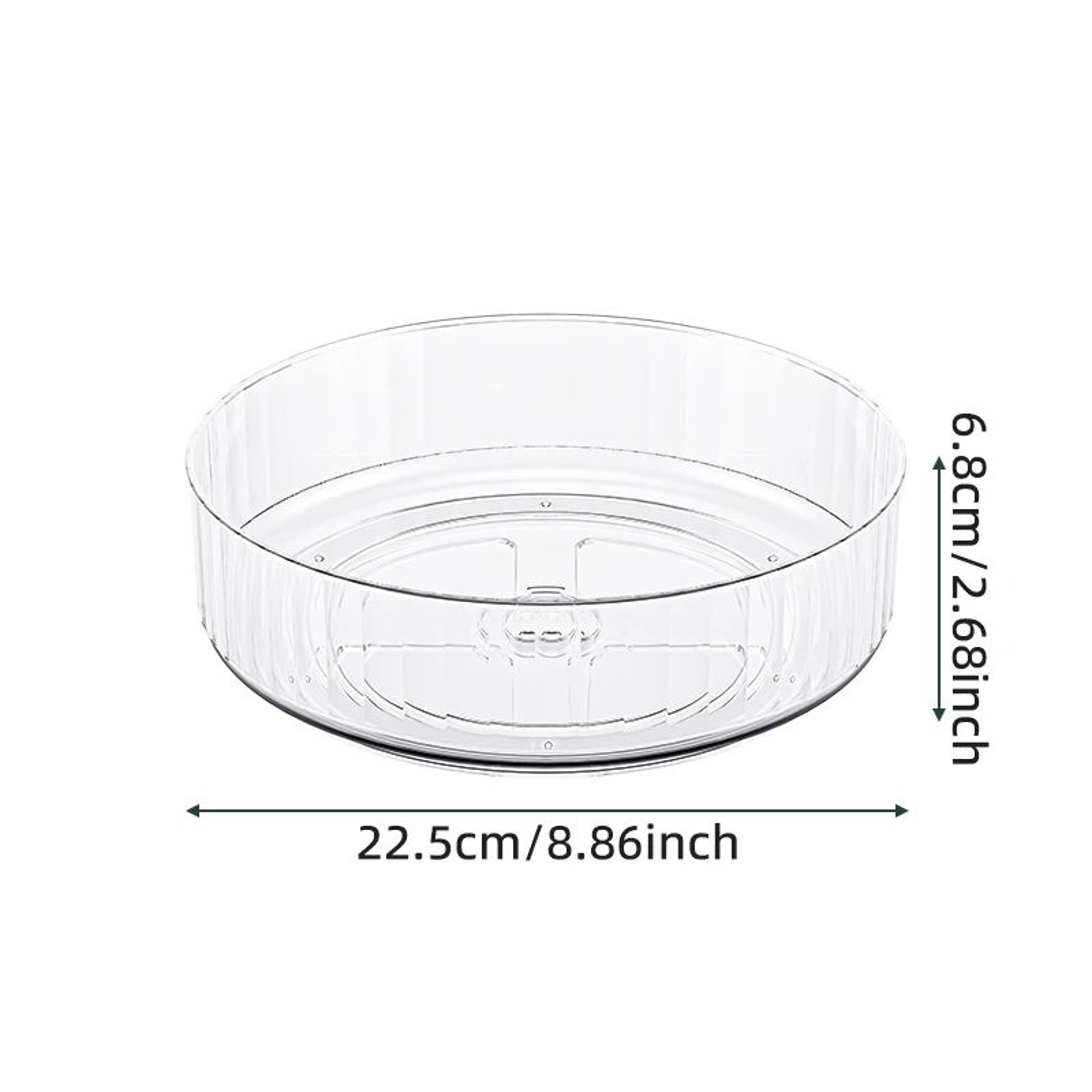 ClearView Rotating Fridge Organizer Turntable Tray 6