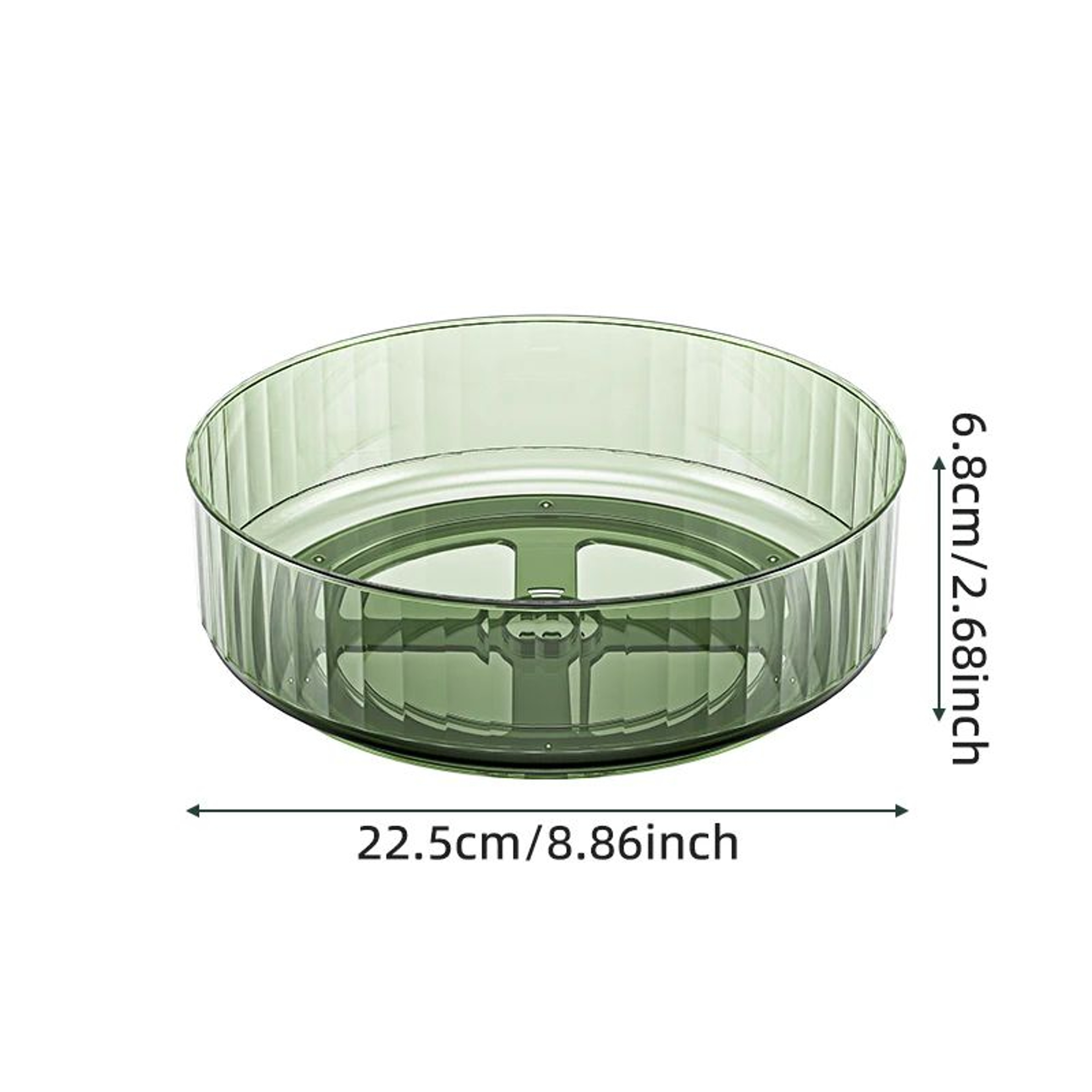 ClearView Rotating Fridge Organizer Turntable Tray 7