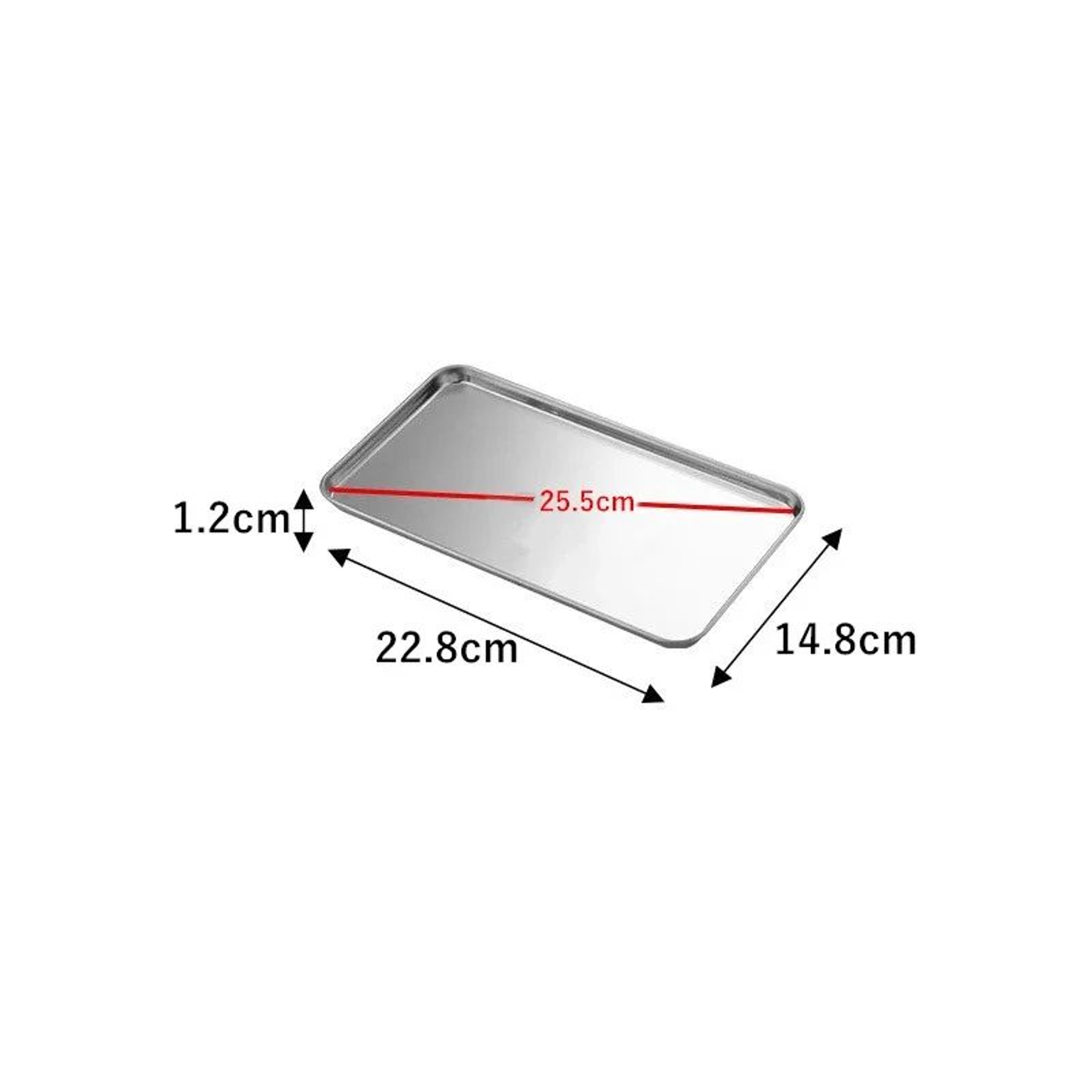 Stainless Steel Serving  Baking Tray  MultiPurpose Food Storage Tray For Kitchen Restaurant  Bakery 6