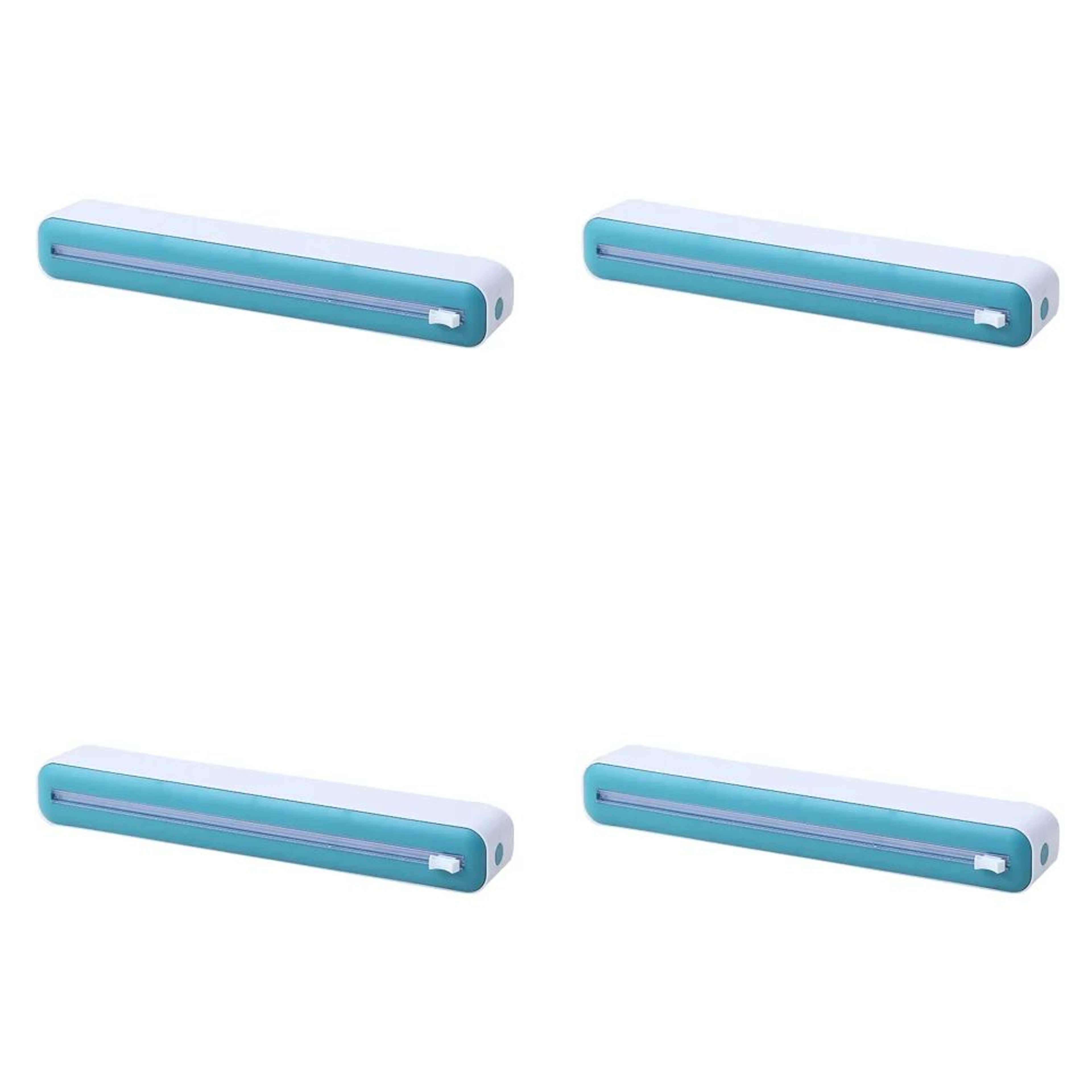 FreshSeal Cling Wrap Dispenser With Slide Cutter  Refillable Food Wrap Organizer 8