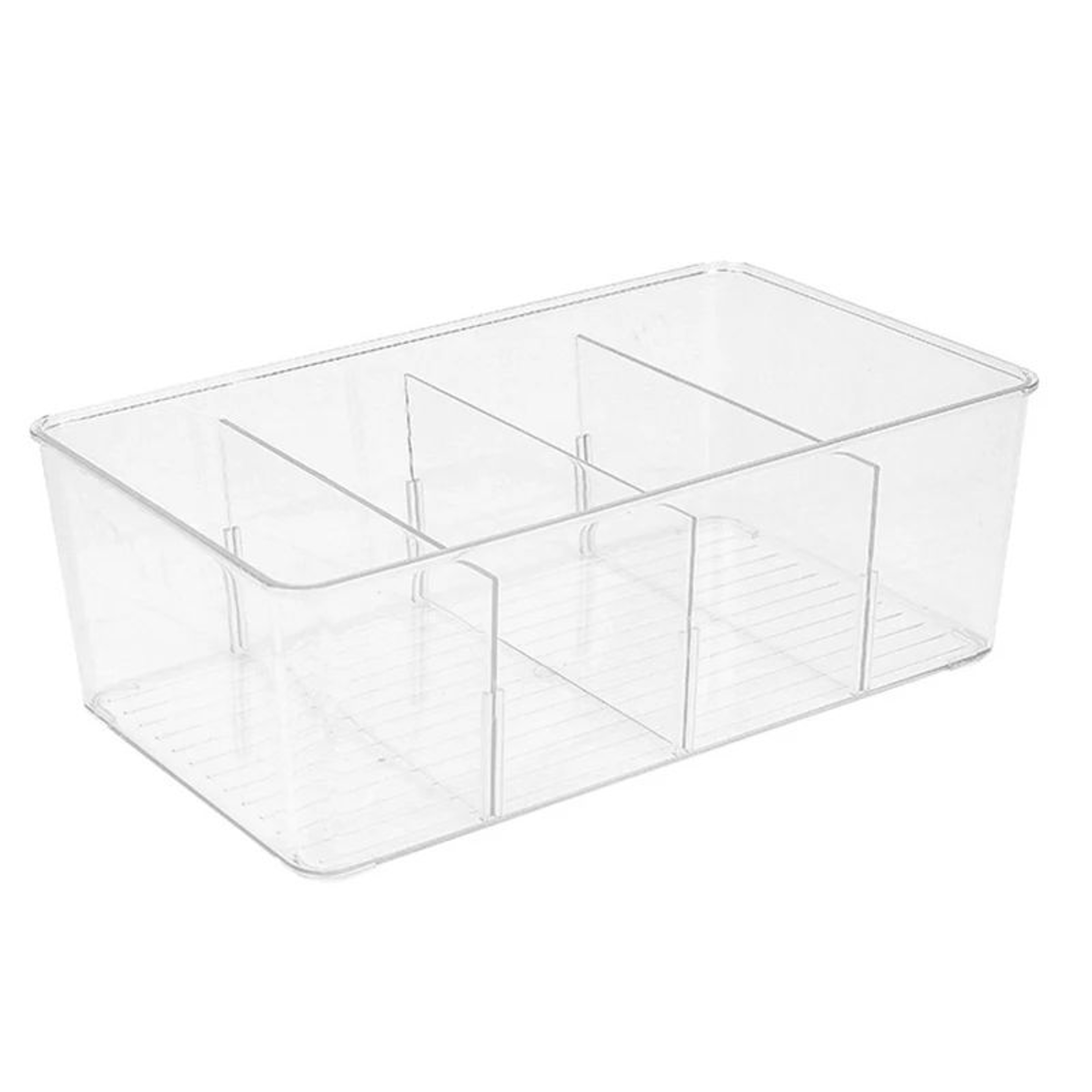 ClearView Acrylic Tea Bag Organizer Box With Lid 1