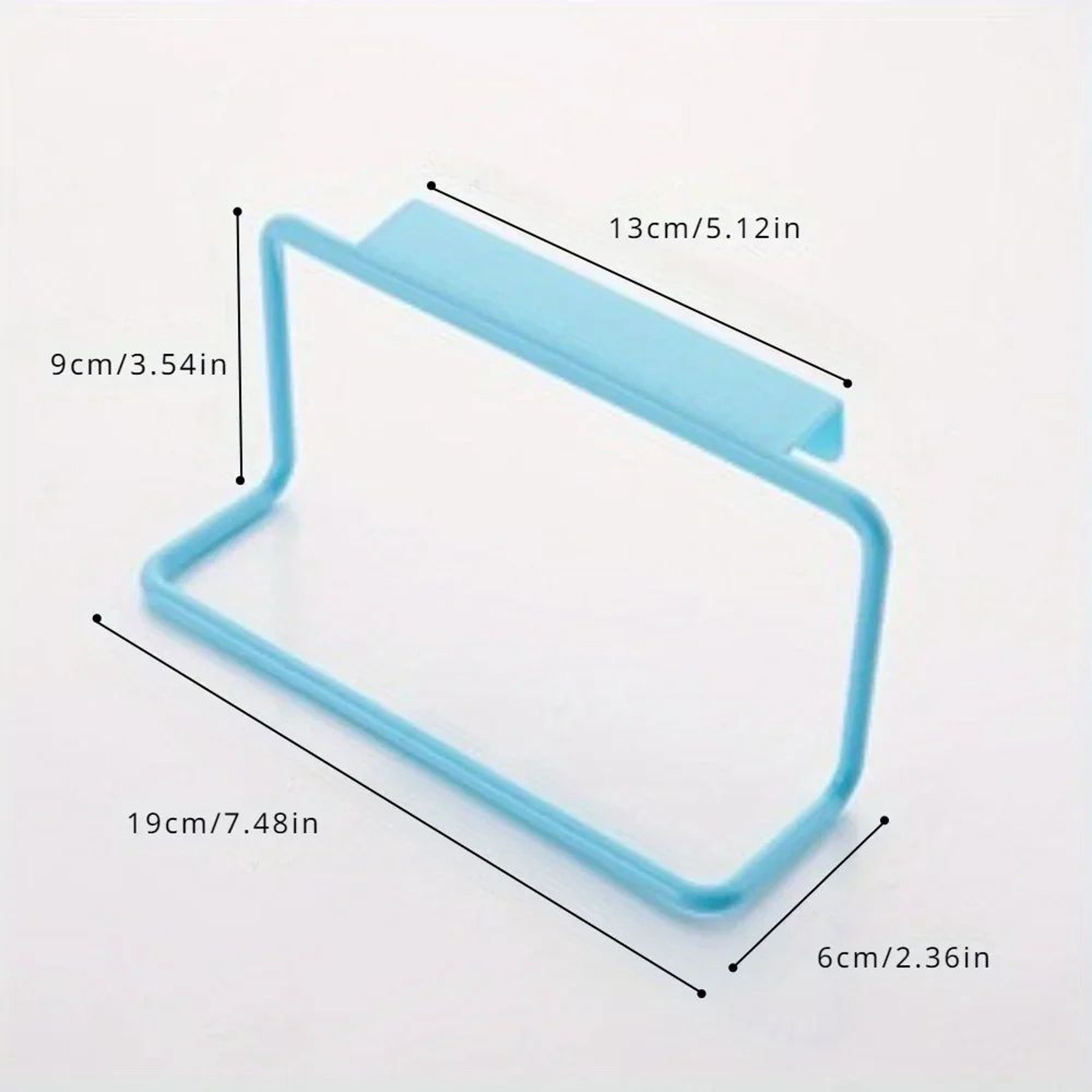 Over-the-Door Cabinet Towel Holder & Kitchen Organizer Rack – Plastic Towel Rack, Cabinet Door Organizer & Kitchen Stora – view 7