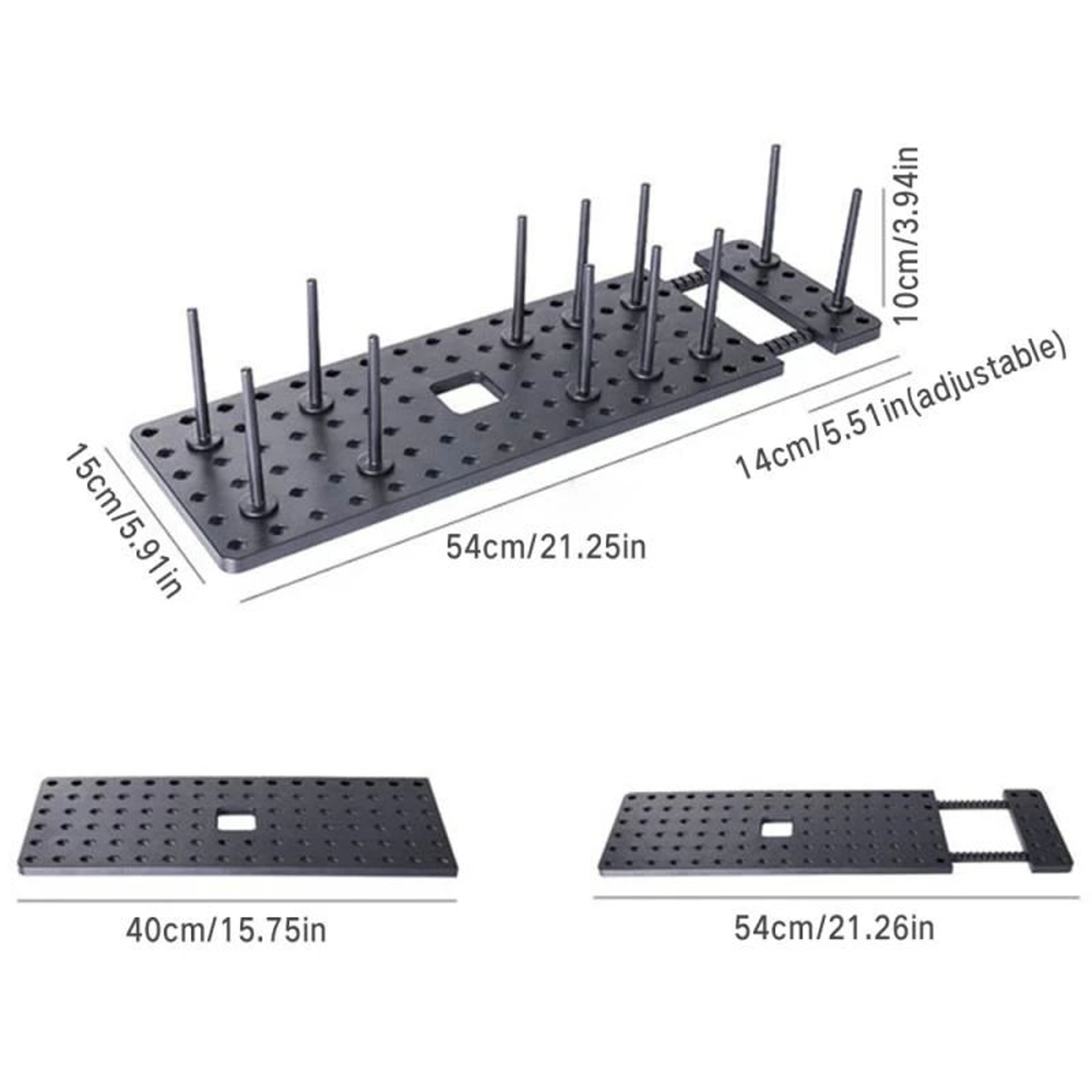 Adjustable Telescopic Kitchen Sink Organizer & Dish Drying Rack – view 7