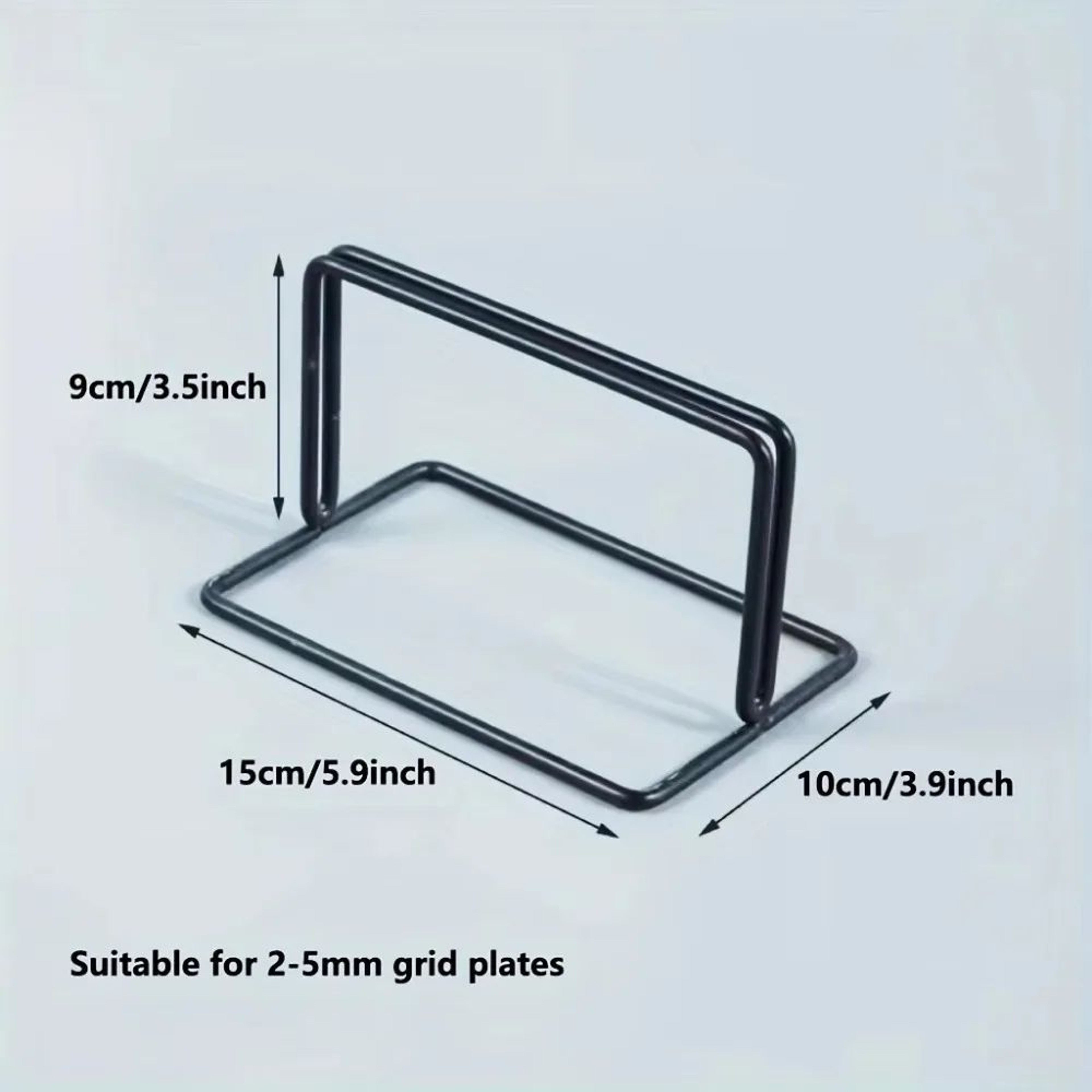 Modern Grid Panel Display Hooks Metal Grid Wall Display Brackets For Photo Art And Jewelry Booths 7