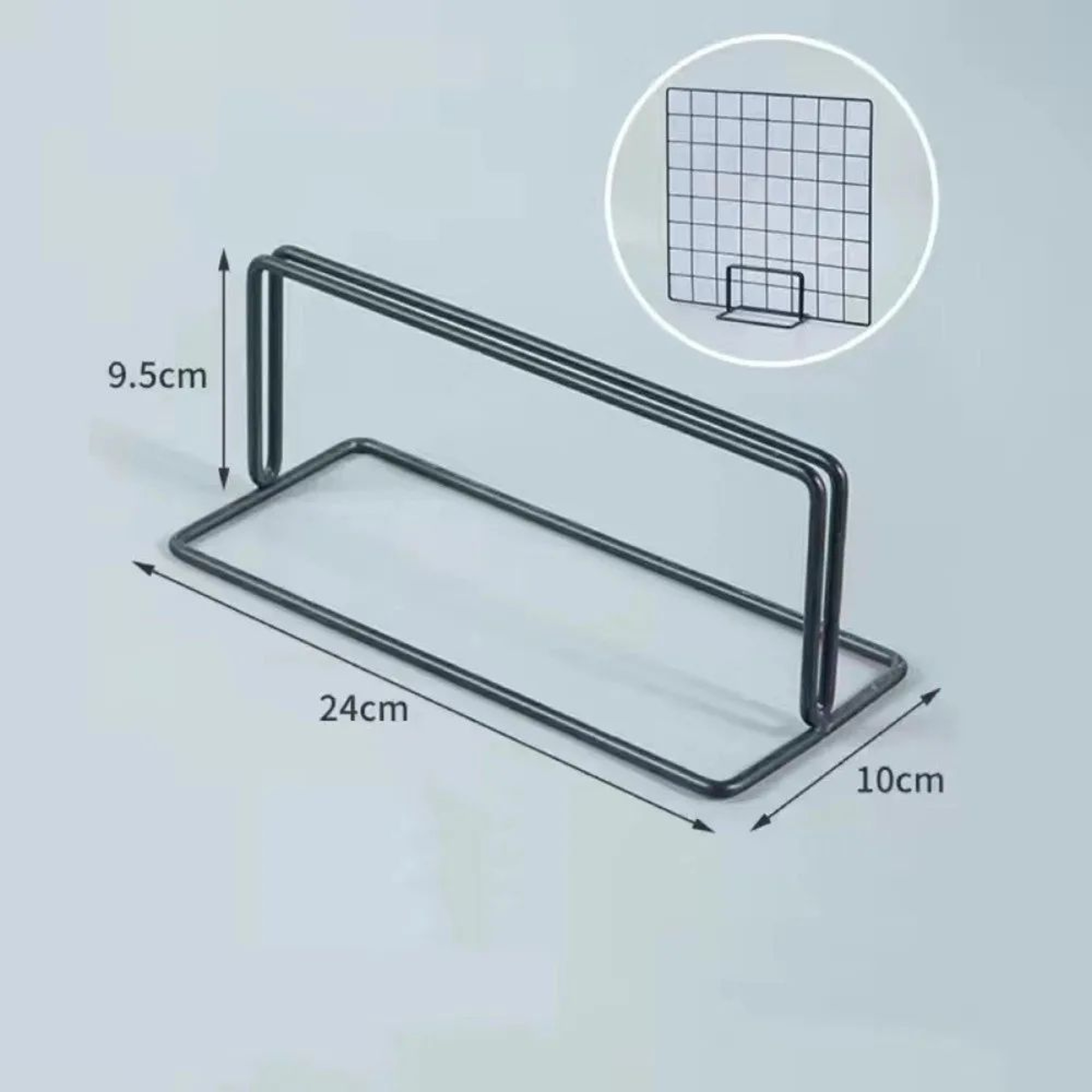 Modern Grid Panel Display Hooks Metal Grid Wall Display Brackets For Photo Art And Jewelry Booths 11