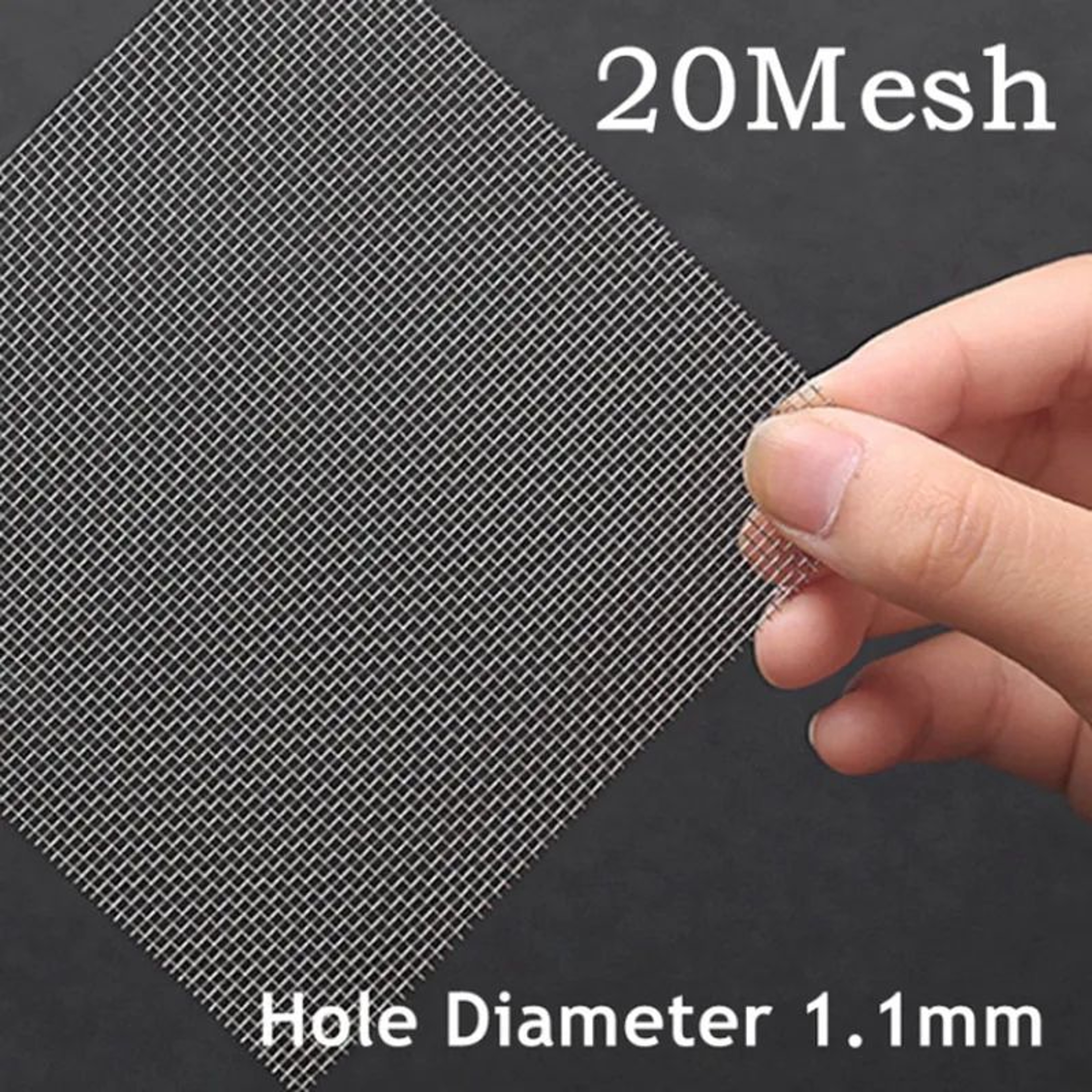30 X 30 Cm Stainless Steel Wire Mesh Filter Screen 304 Woven Filtration Sheet 9