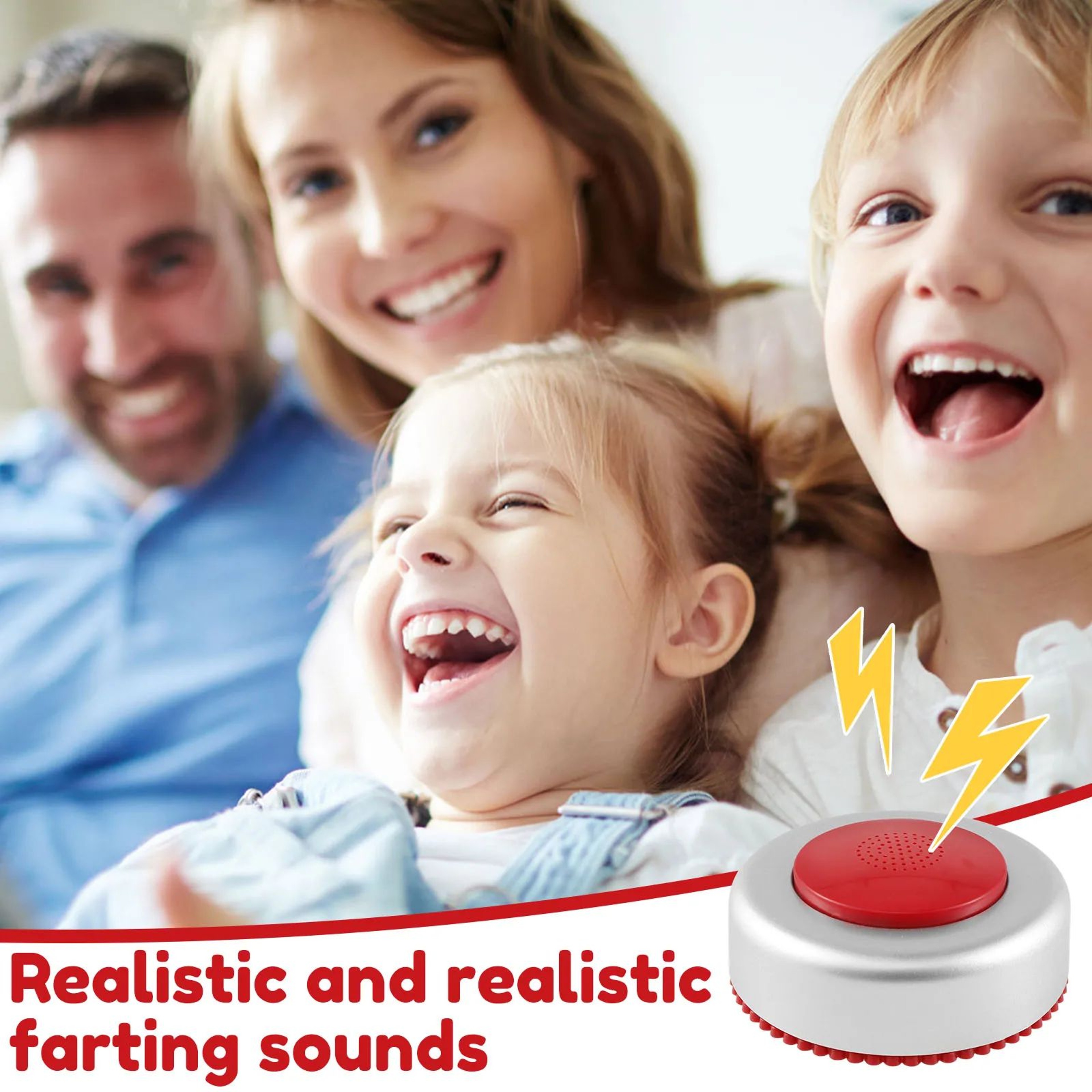 Wireless Fart Machine With 50 Realistic Sounds Remote Prank Toy For Parties And Office Fun 4