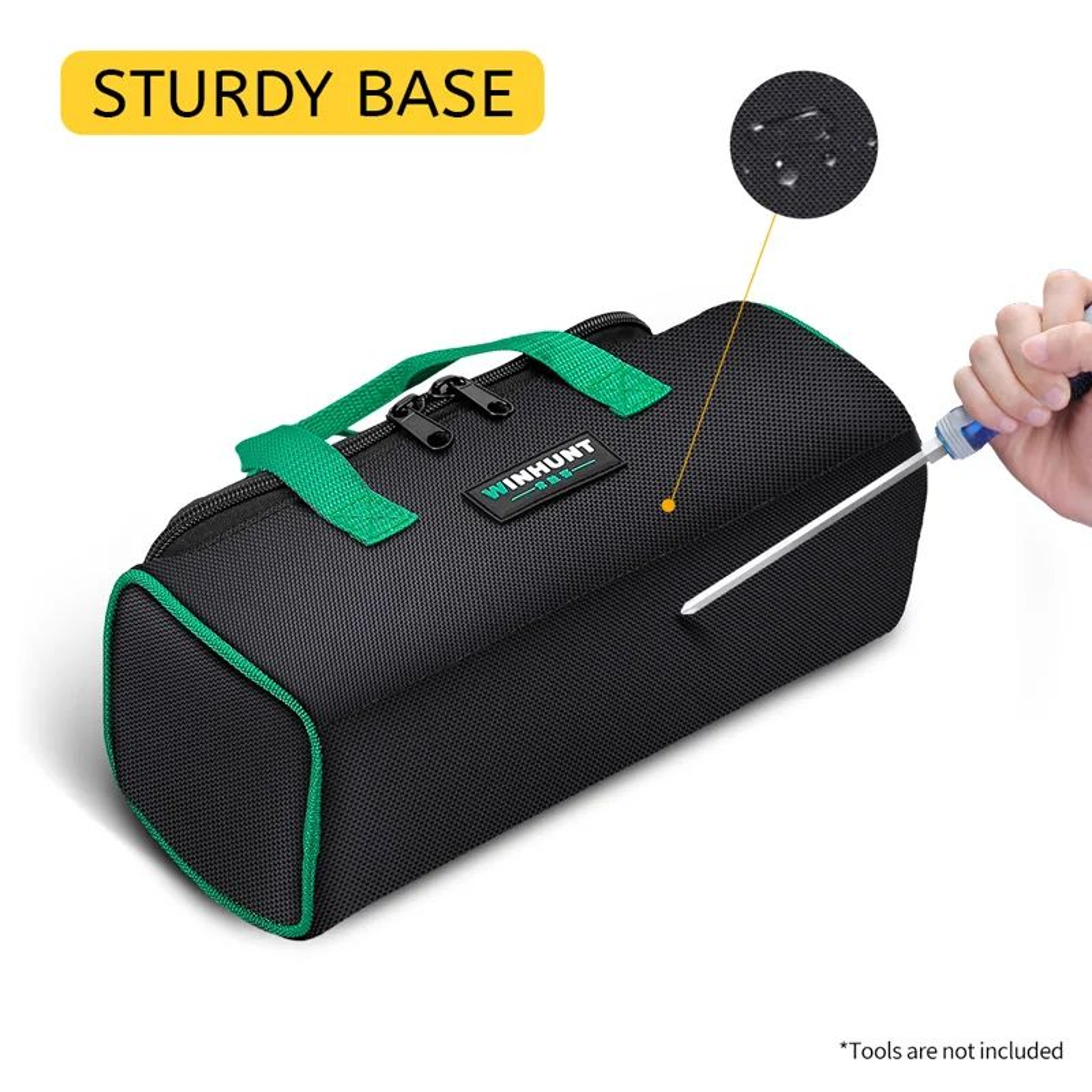 WINHUNT Electrician Tool Bag Heavy Duty Tool Organizer Portable Tool Storage Bag 4