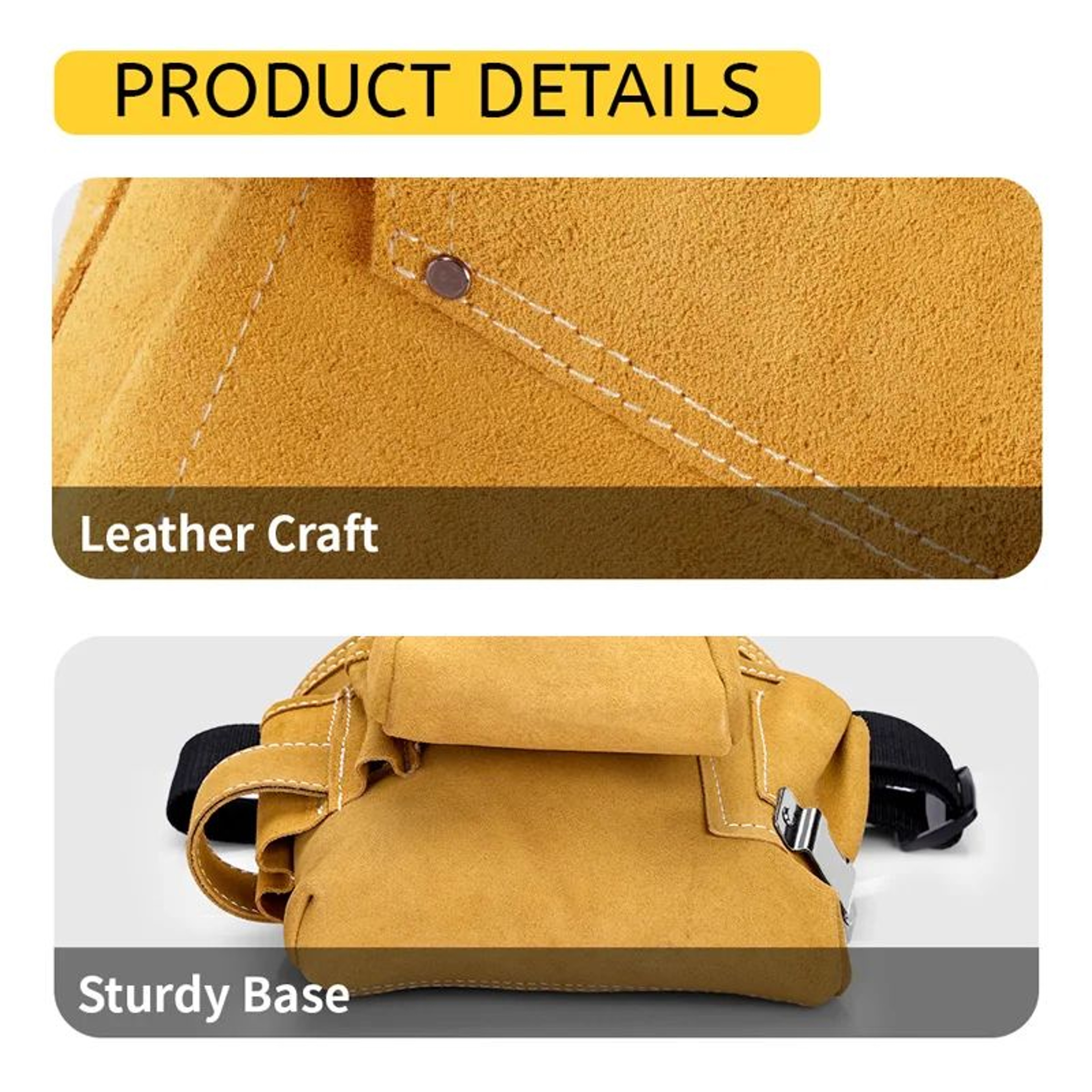 WINHUNT Electrician Tool Pouch Heavy Duty Tool Belt Pouch With Multi Pocket Tool Organizer 1