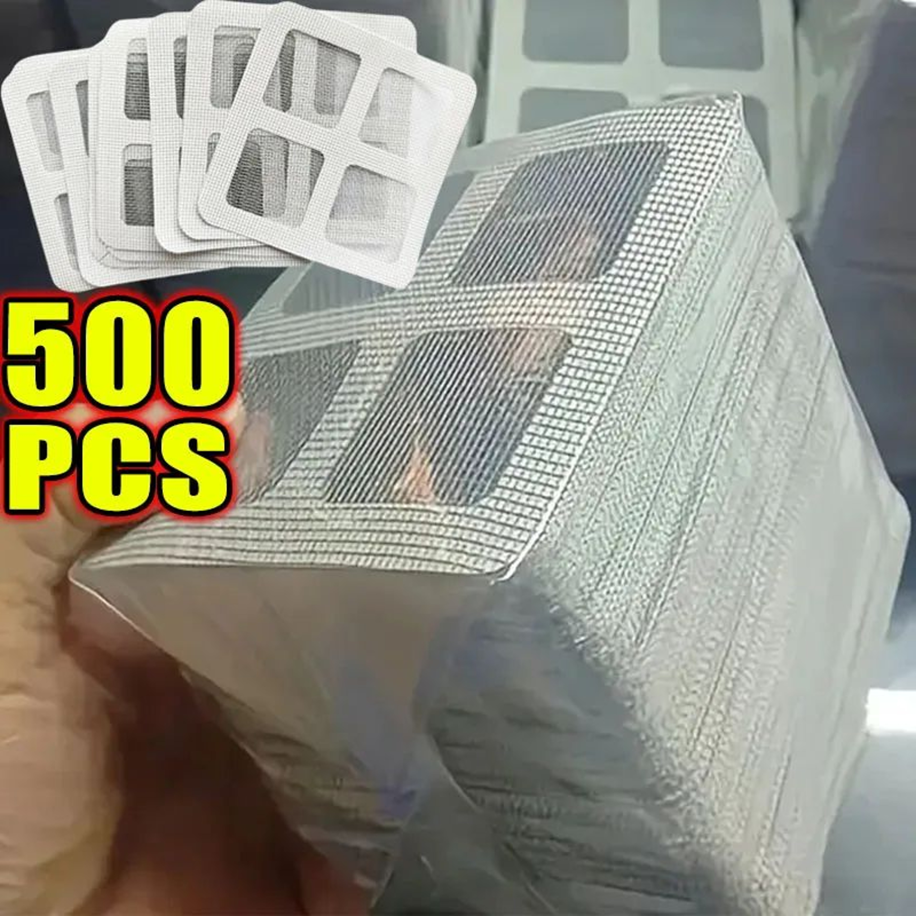 Disposable Hair Drain Catcher Mesh Stickers For Shower Drain And Sink Protection 0