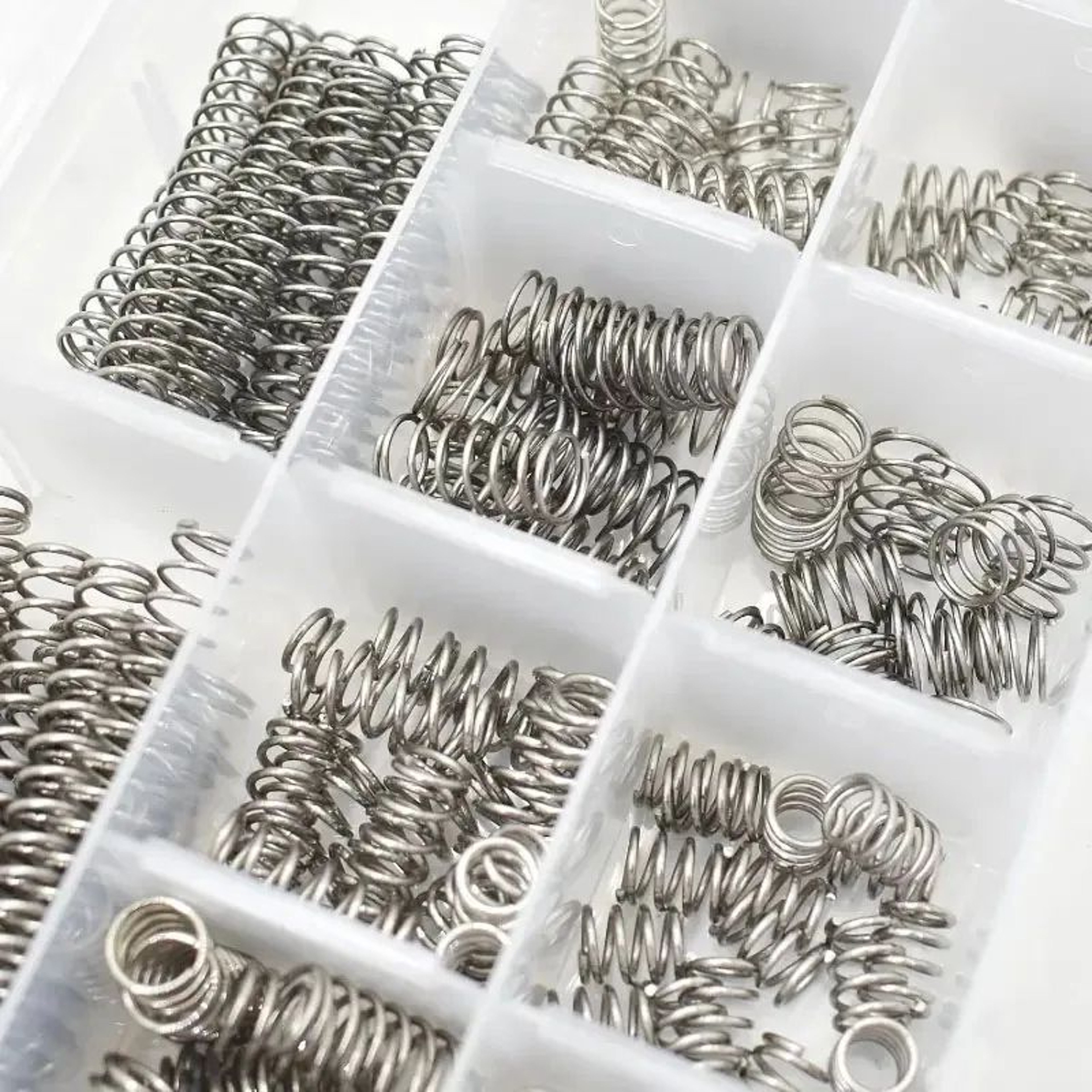 240 Piece 15 Size Compression Spring Assortment Kit 304 Stainless Steel Spring Kit For DIY Repairs 1