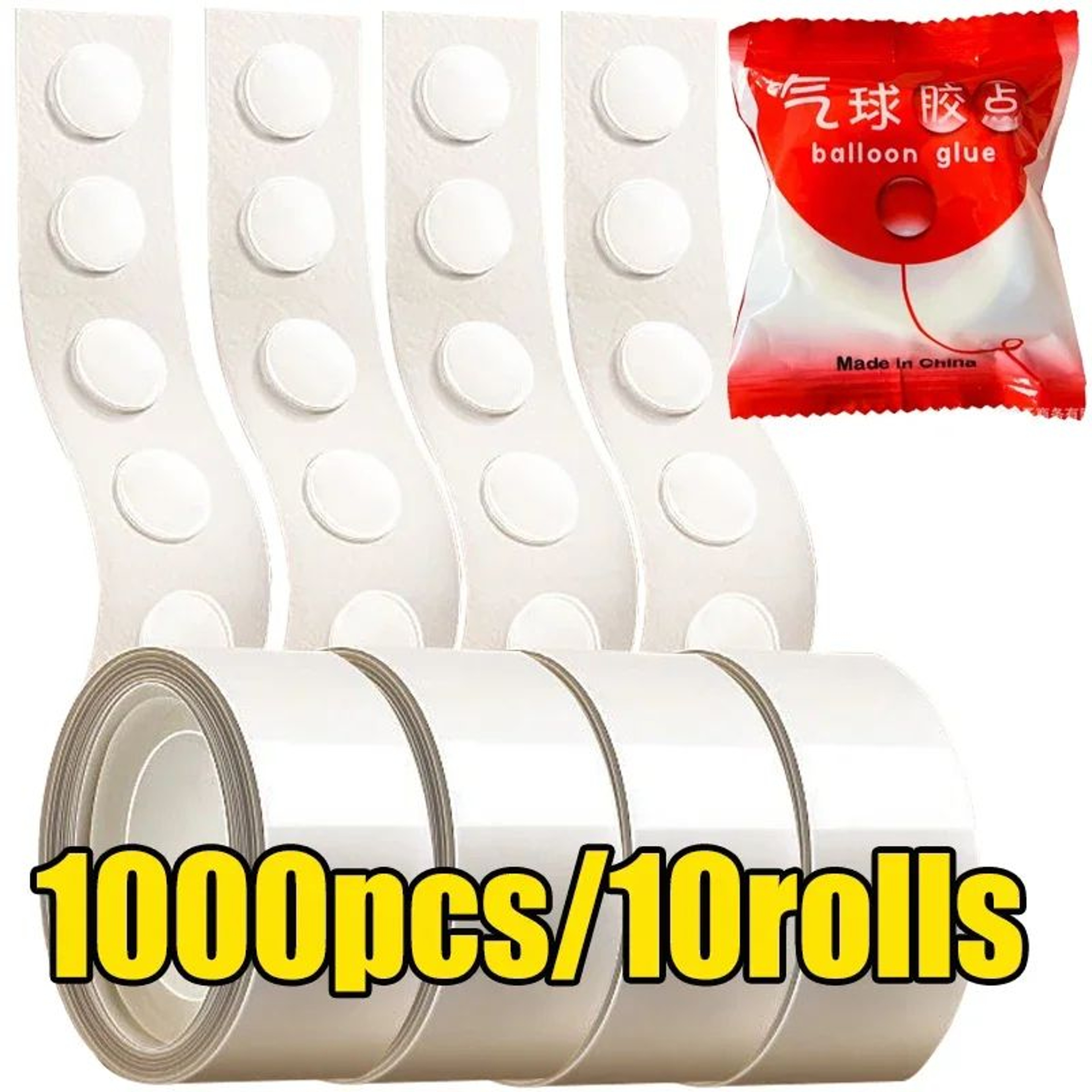 Balloon Glue Dots Double Sided Adhesive Stickers For Party Decorations 100 To 1000 Pieces 8