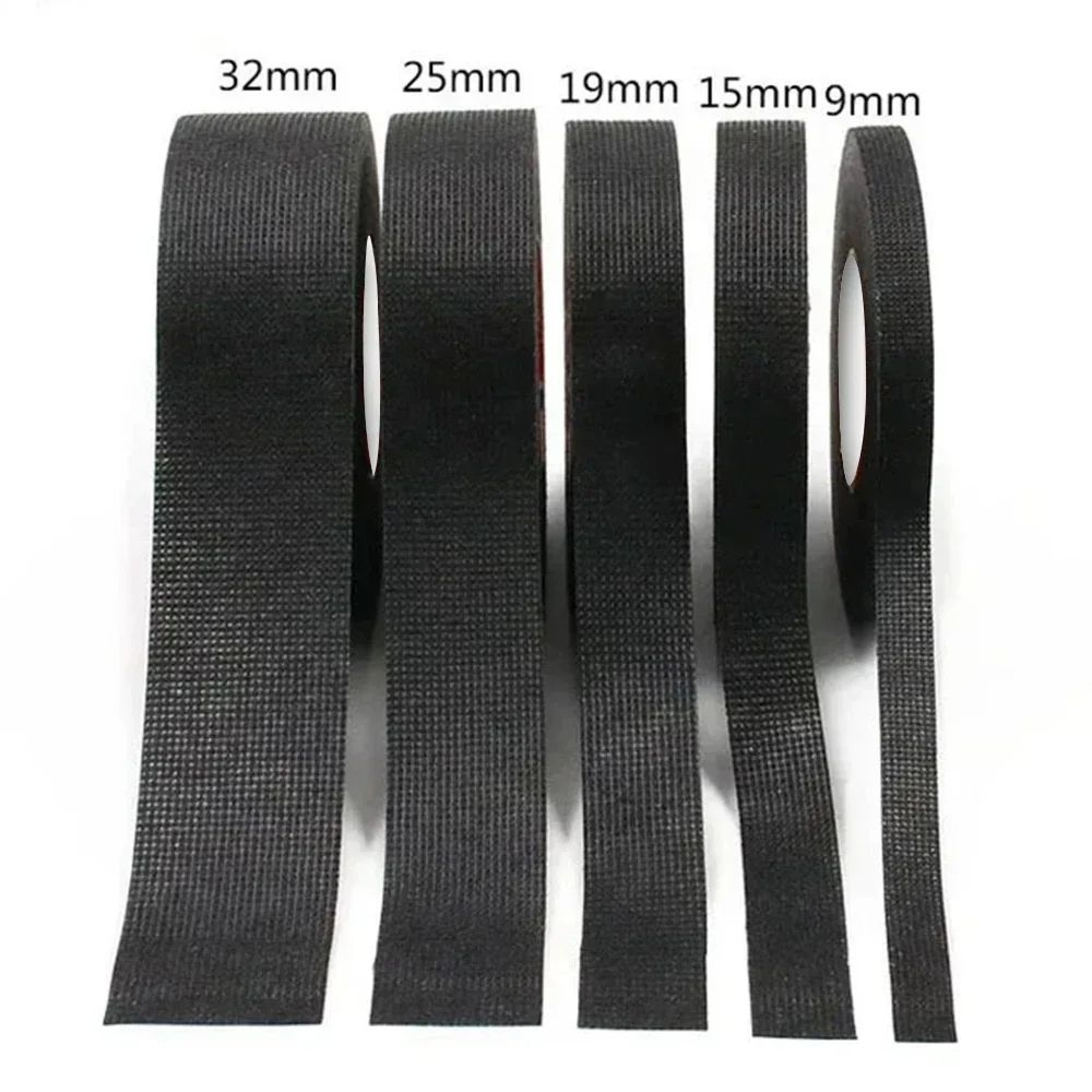 15 Meter Heat Resistant Wire Harness Tape Flame Retardant Cloth Electrical Tape For Automotive Cabl 5