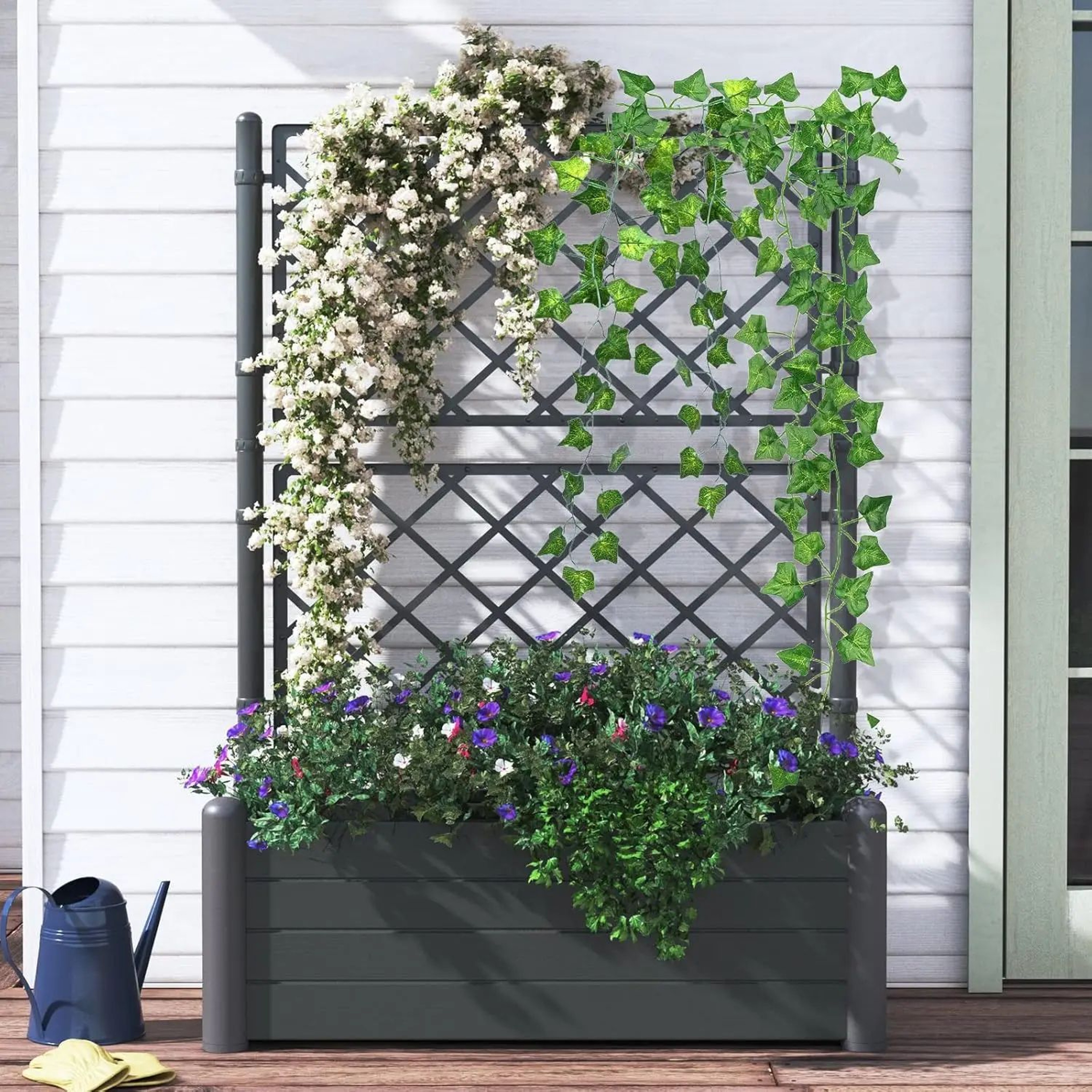 Artificial Ivy Leaf Garland Fake Hanging Vine For Wall Decor Wedding Home Garden Decoration 4